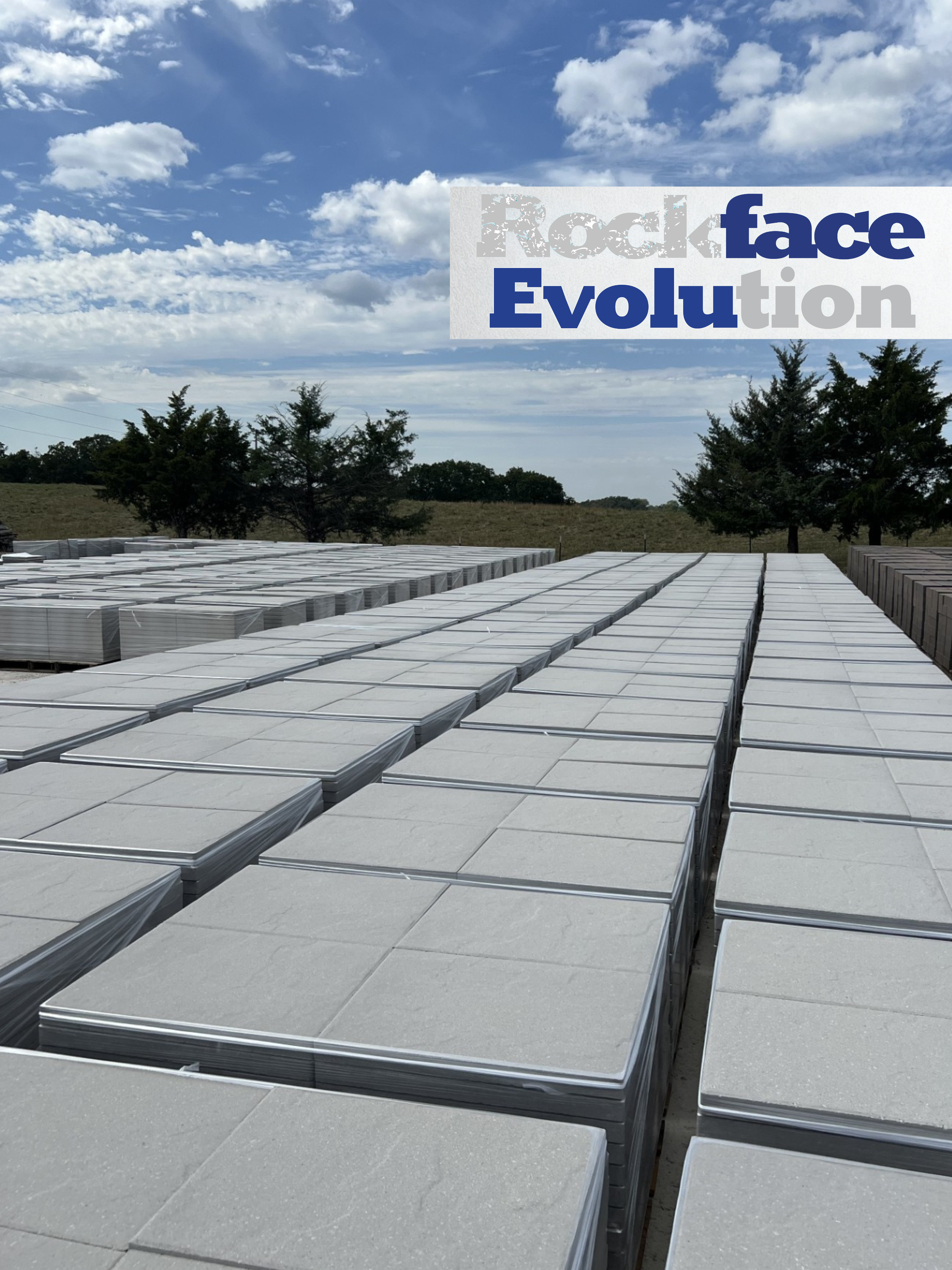 Rockface Evolution Concrete Decking