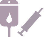 Illustration of a medical dropper and a syringe.