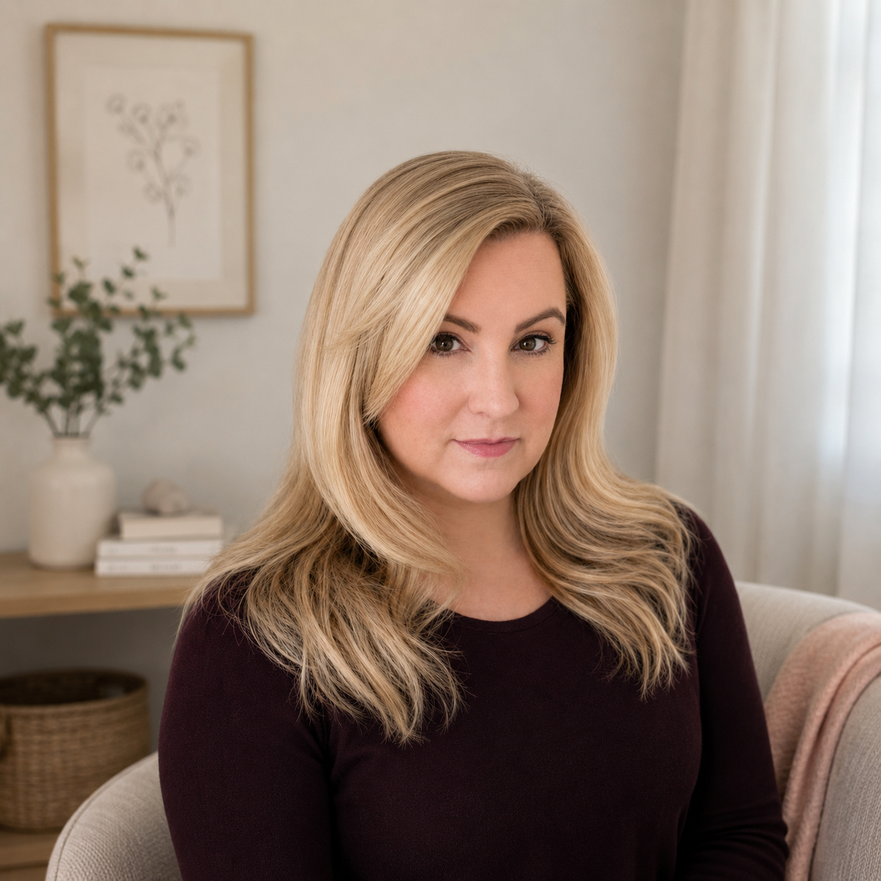 Emily Dawson, LCSW, therapist and owner of Honeybee & Hive Counseling