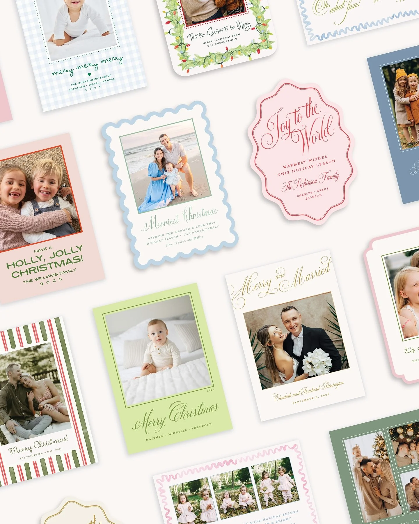 Holiday 2025 is live ✨🌲🎁💫
 
I had sooo much fun designing these for you guys this year. Literally too much fun. I actually could not stop making new ones. But anyyyyway so excited to finally share them and I can&rsquo;t wait to see your beautiful 