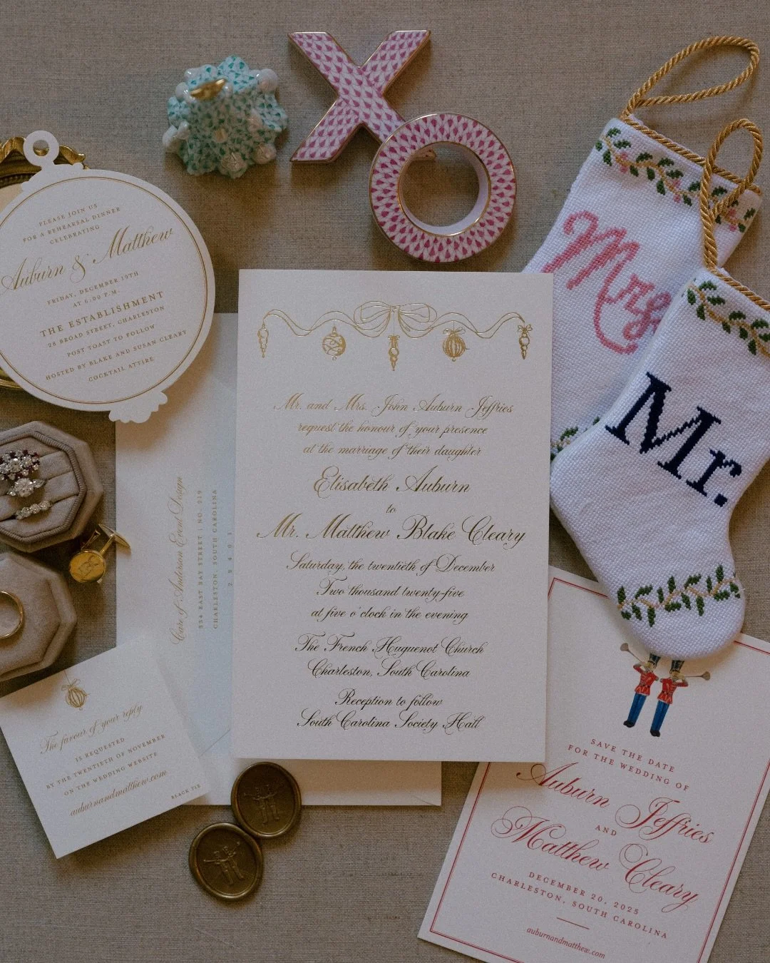 My first Christmas wedding with Westgate was oh so magical!! And a full circle moment - my parents were married at Christmastime, and I spent so many hours as a child looking through their wedding album, mesmerized by the magic of it all.
 
Auburn + 