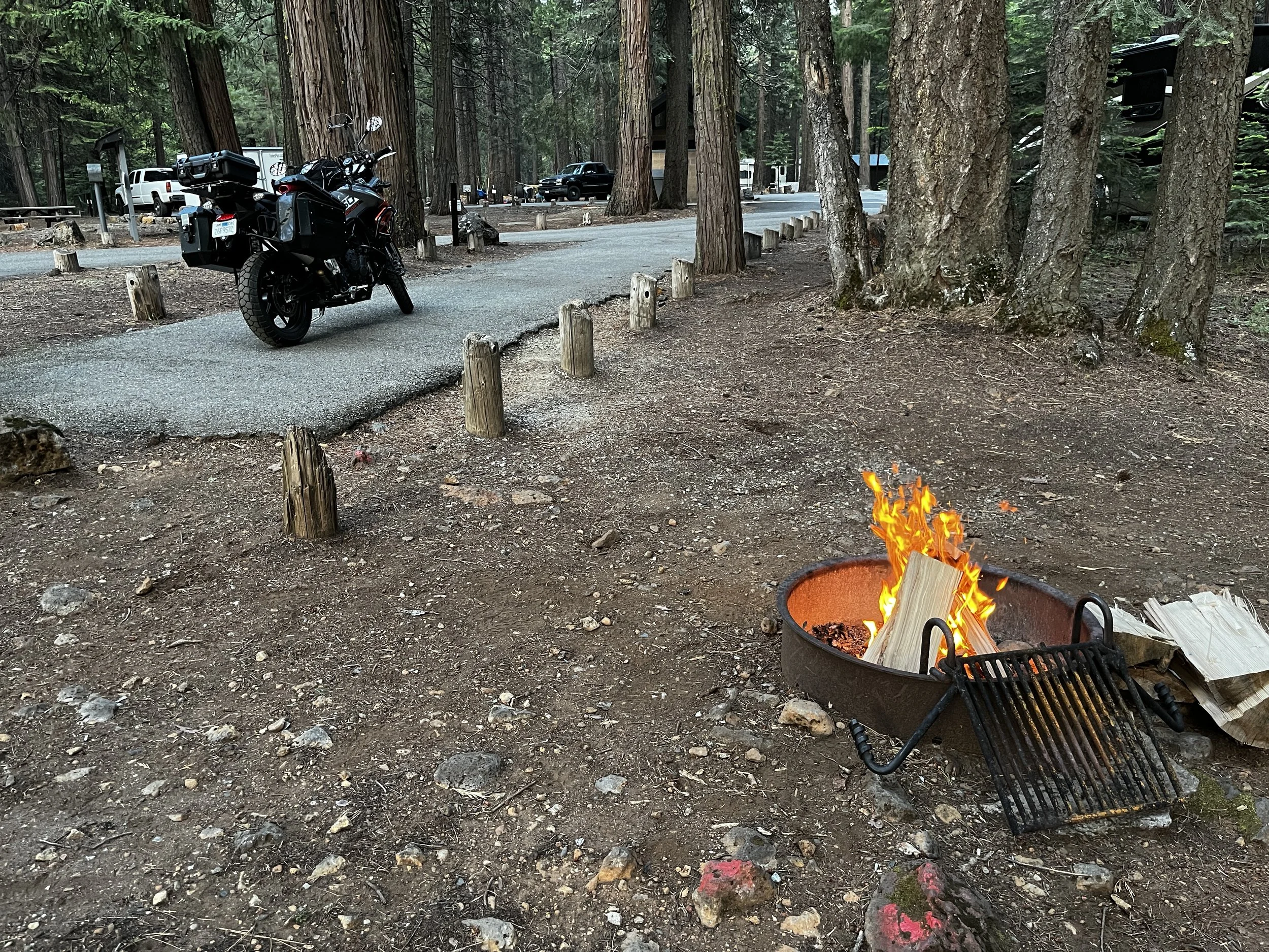 Day 1 — Santa Rosa CA to Camp McCumber CA