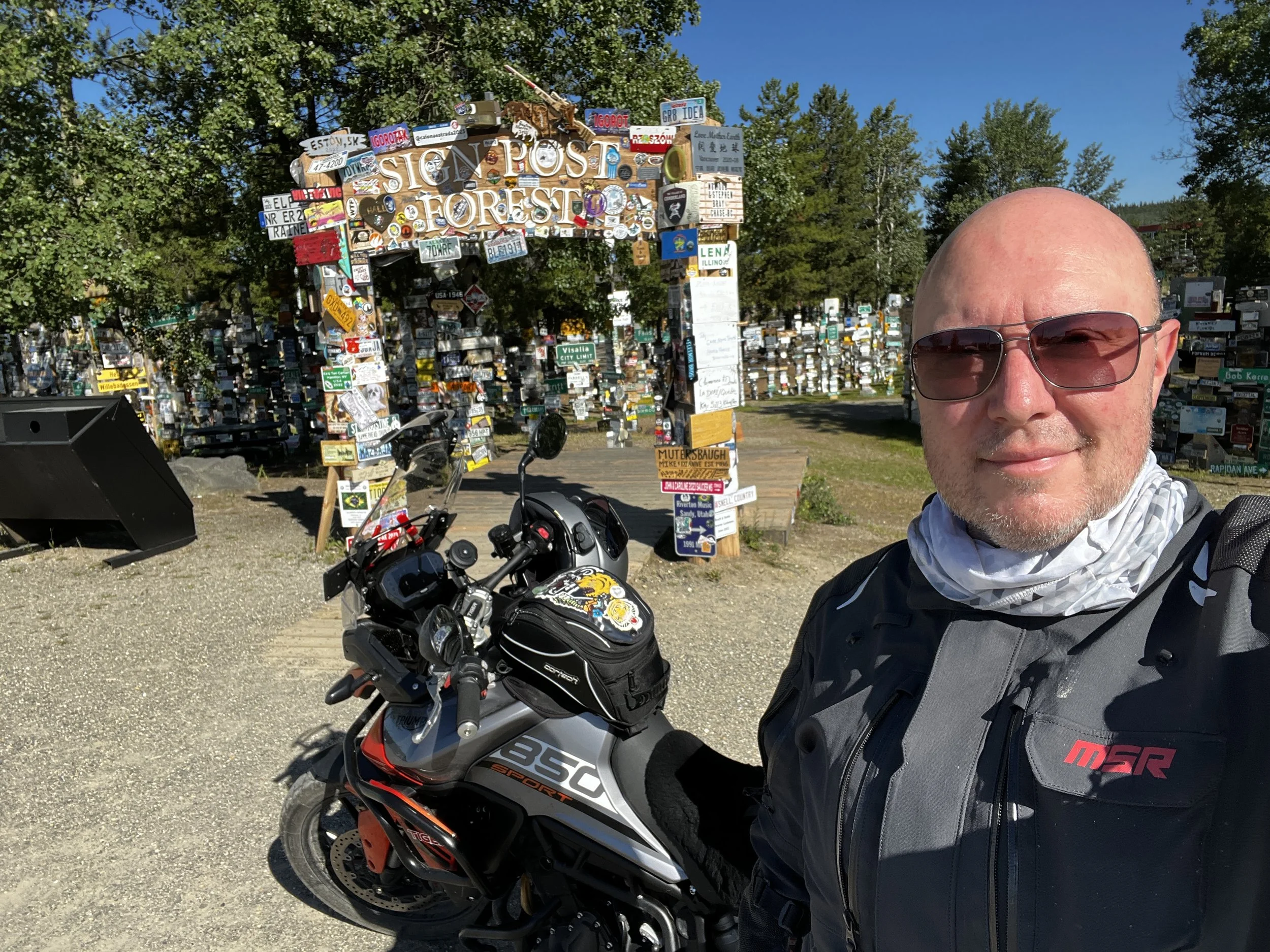 Day 14 — Watson Lake YT to Whitehorse YT