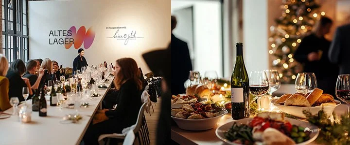 Exklusives Weihnachtsdinner im Alten Lager