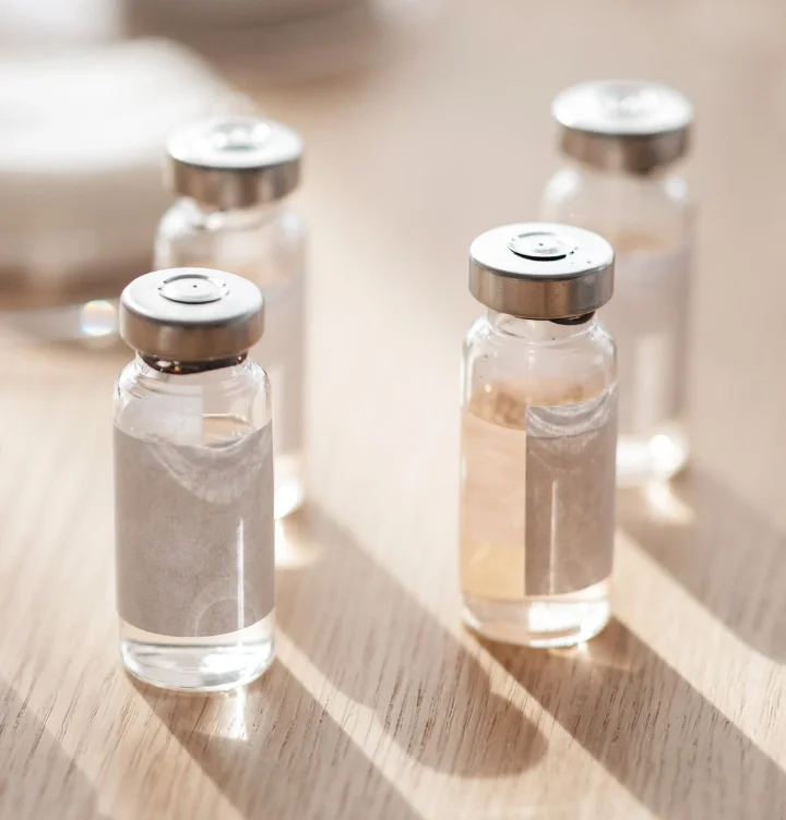 Peptide therapy vials used for peptide therapy in Fort Worth