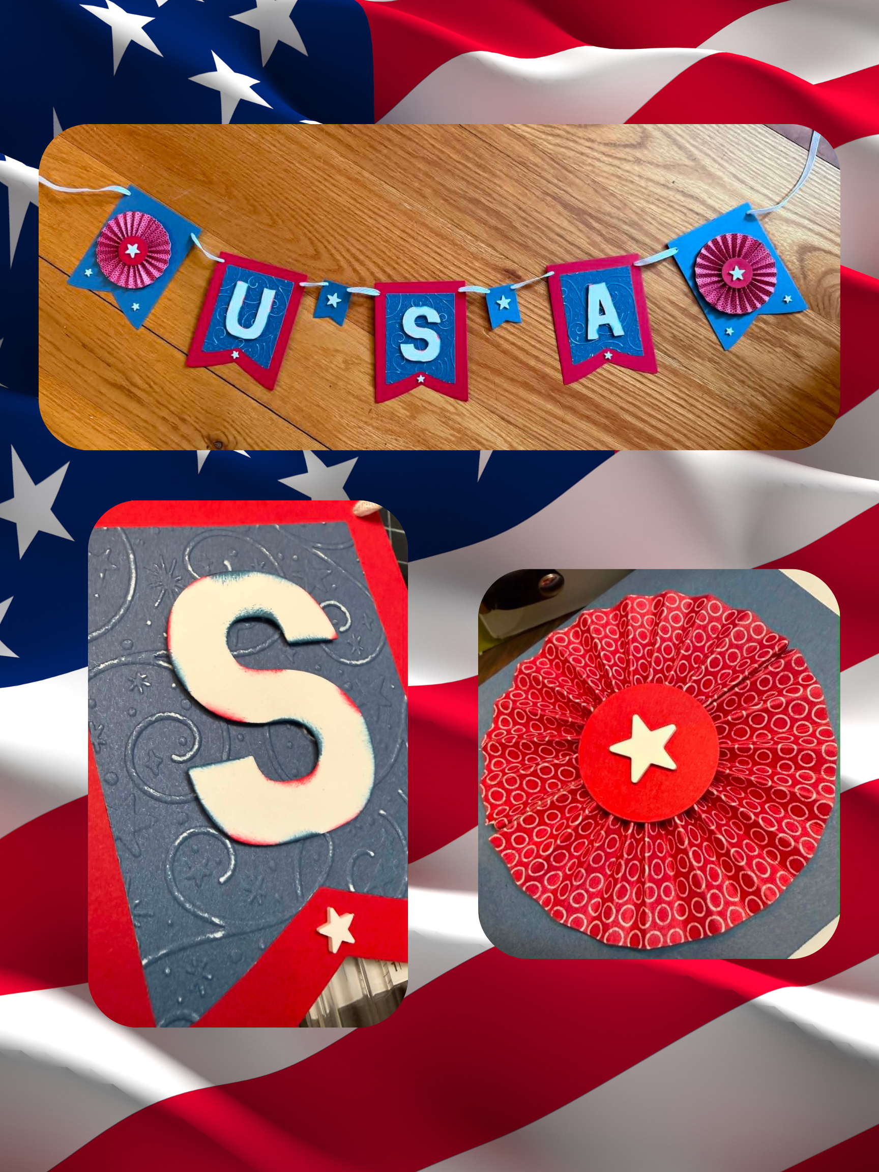 Patriotic Banner with Julia Green