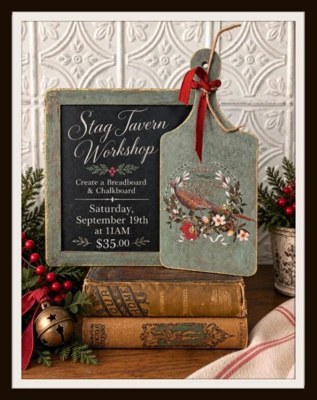 Stag Tavern Workshop with The Silver Nutmeg