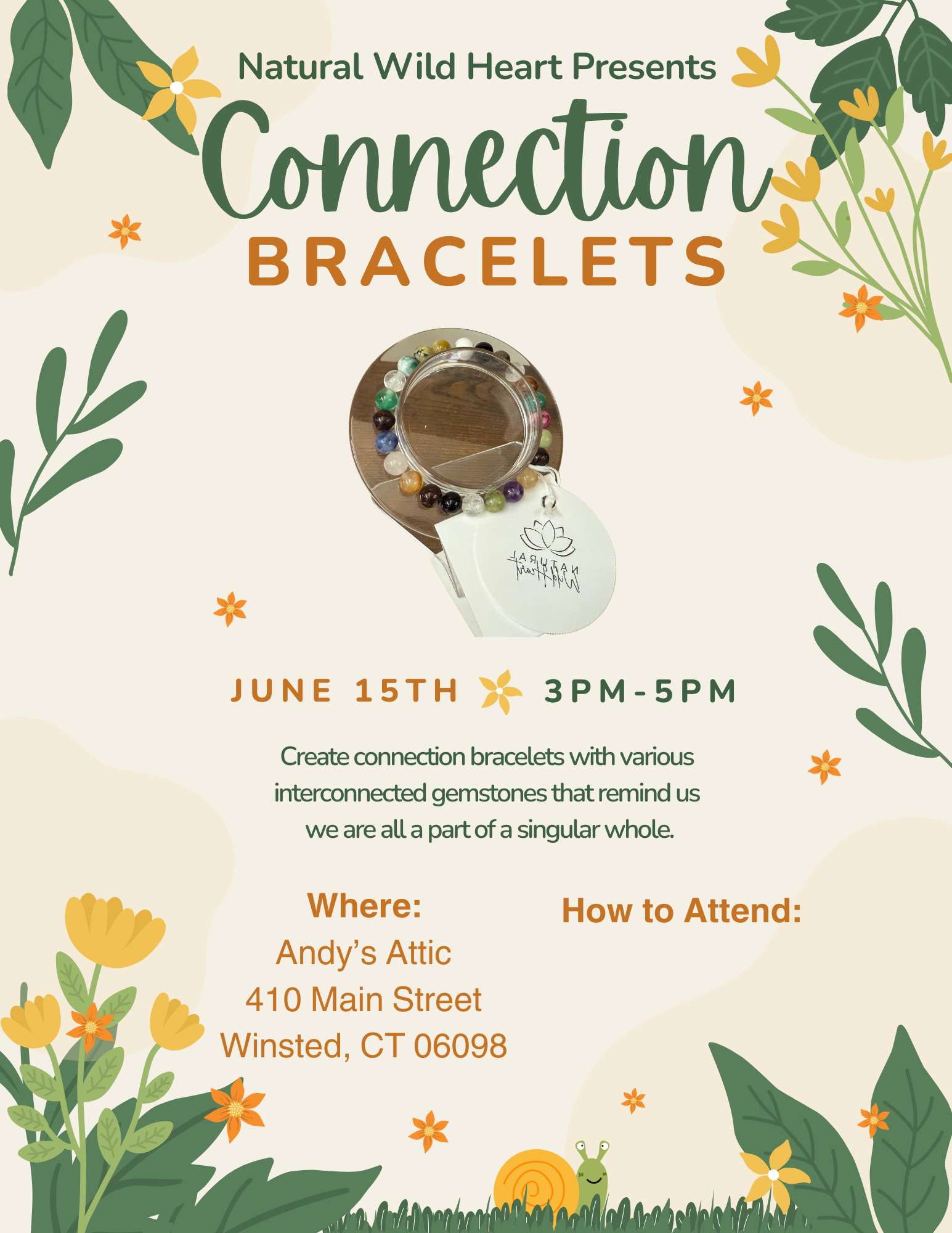 Connection Bracelet Making Class