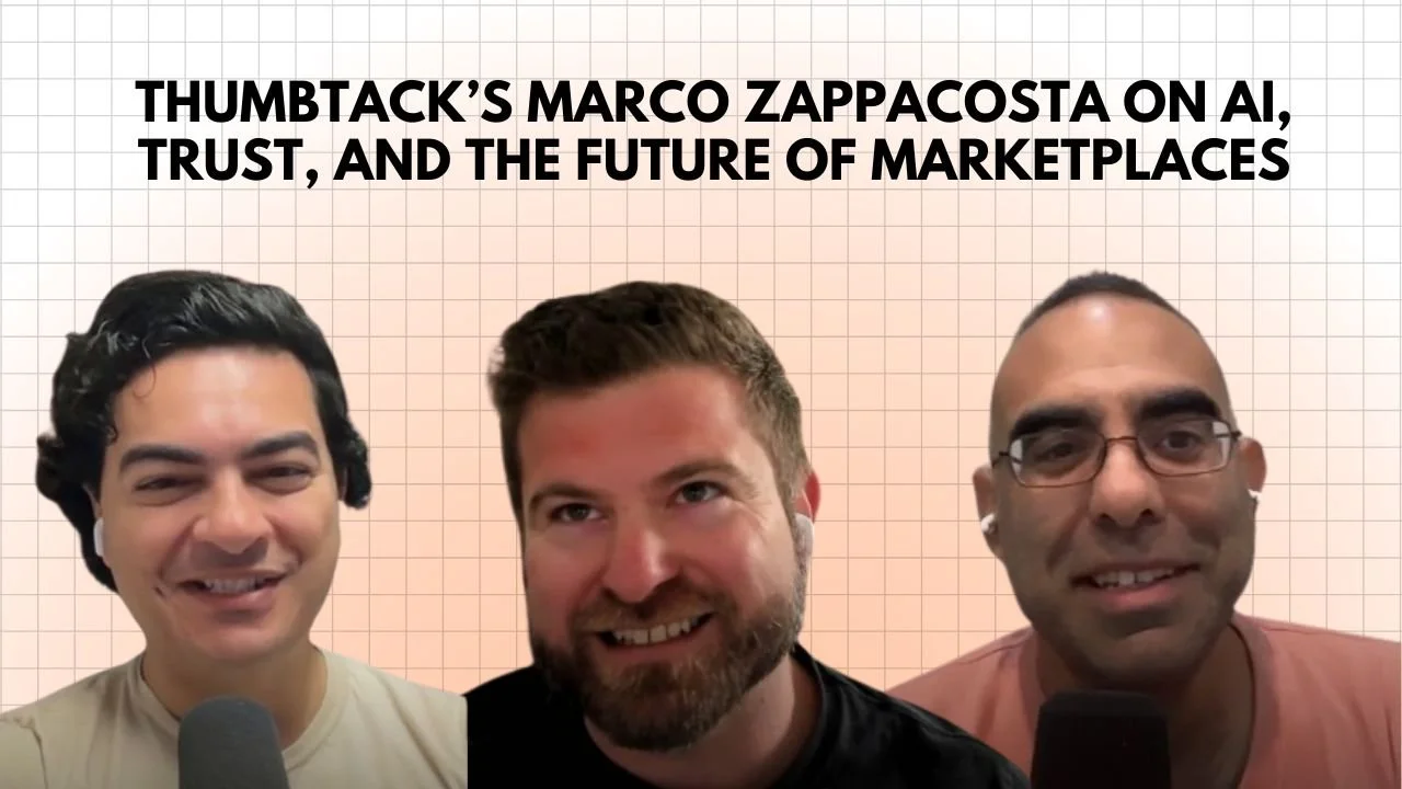 Marco Zappacosta (Thumbtack CEO) on AI as Complement, Not Substitute | Home Services Future & 17-Year Founder Journey | Founders in Arms
