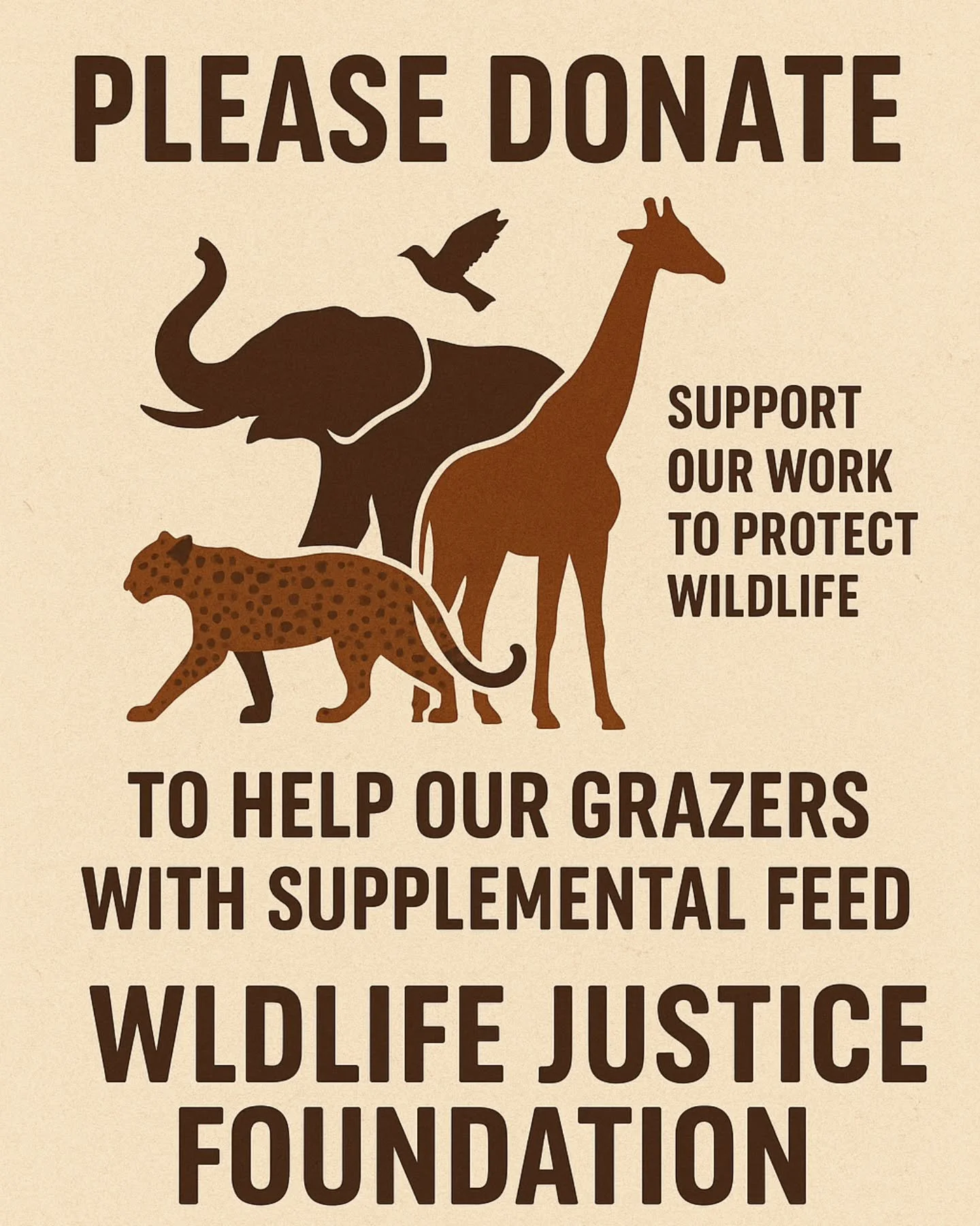 This winter, our Bush Camp area in South Africa is facing an urgent challenge. After an unusually rainy summer, the lush grasslands have vanished under dry, cold conditions &mdash; leaving the grazers like zebras, wildebeest, and antelope struggling 