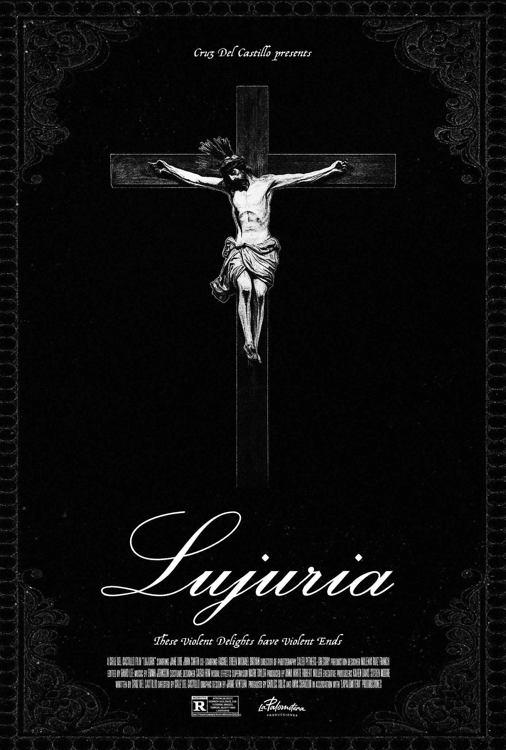 "Lujuria" Crowdfunding Poster
