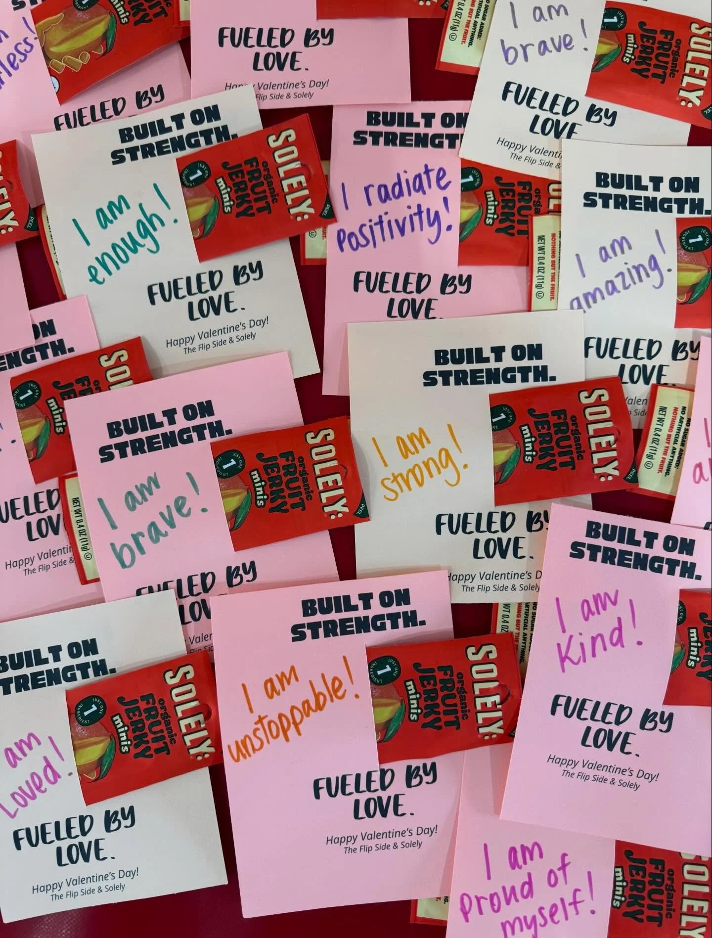 Fuel Your Body February is in full swing! For this week&rsquo;s Valentine&rsquo;s Day cards we teamed up with @solelyfruit fruit jerky! Sweet, chewy, and packed with real fruit power &mdash; because strong athletes need strong fuel.
🥭🍍🍓🍉 Real fru