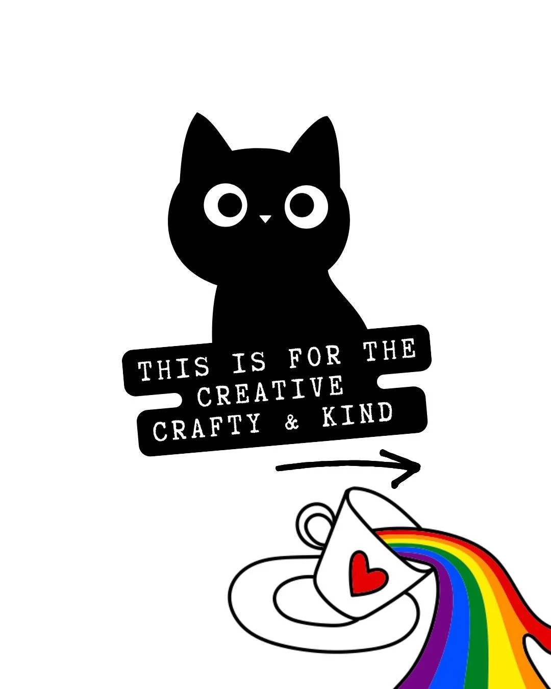 Crafty Peeps!  LGBTQ+ Ally Craft Night is April 30th from 6-8pm.  Bring your current project (or start something new), grab your favorite drink &amp; enjoy creativity with community. 

🎨 All crafts welcome
🌈 Come as you are
☕ YOU help cats find hom