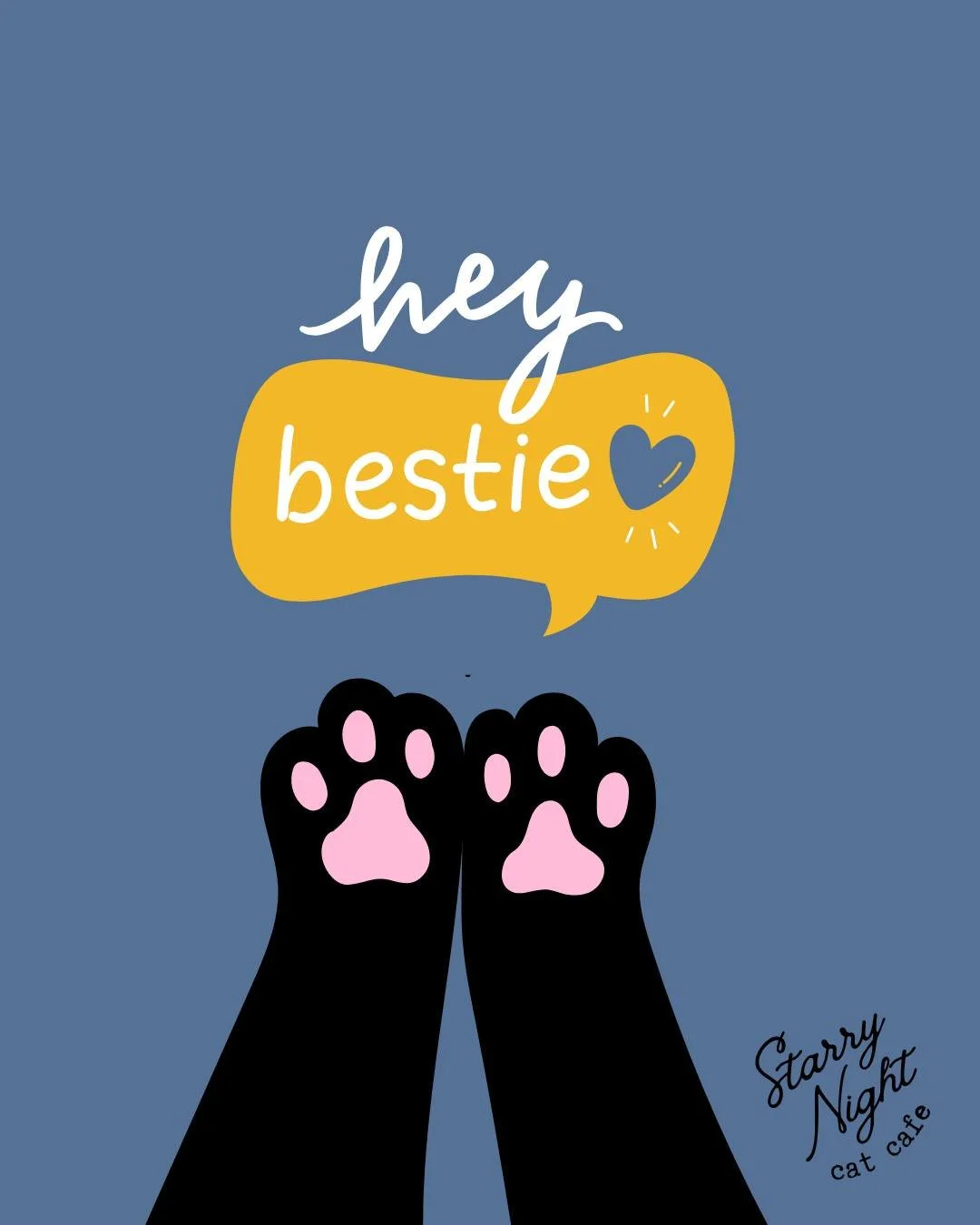 Hey Bestie! 🫶 Tomorrow is National Best Friends Day &amp; our cats think that's worth celebrating! Bring a friend &amp; get  Buy One Cat Time, Get One Half Off

Coffee, cats &amp; quality time with your favorite people? Sounds like the perfect day t