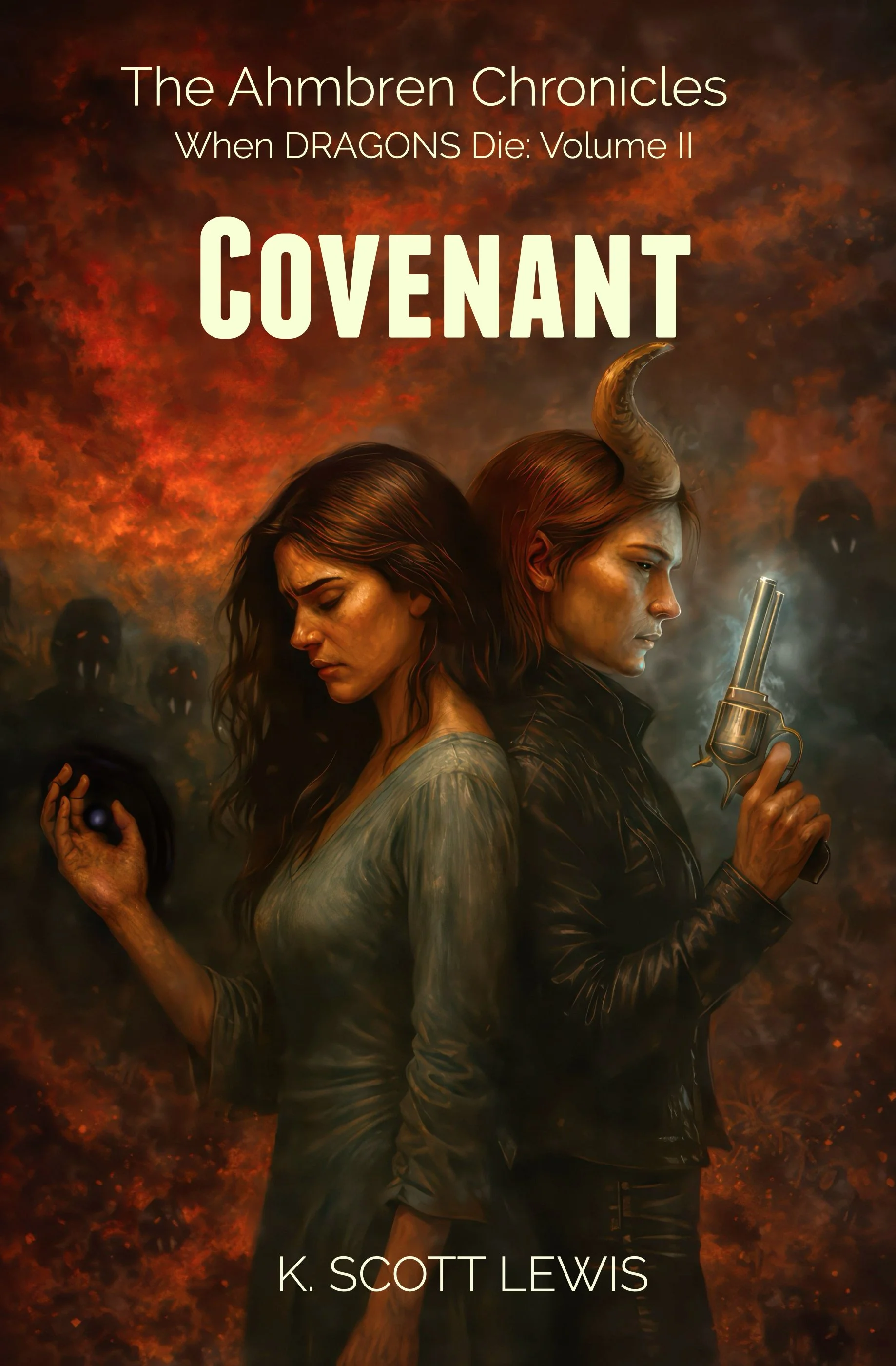 The paladin Arda has joined the war against the vampire contagion. Sent into enemy territory, she is joined by the sorceress Anuit, whose home was destroyed by the might of the vampire Covenant. The unlikely couple’s journey into the infected lands r