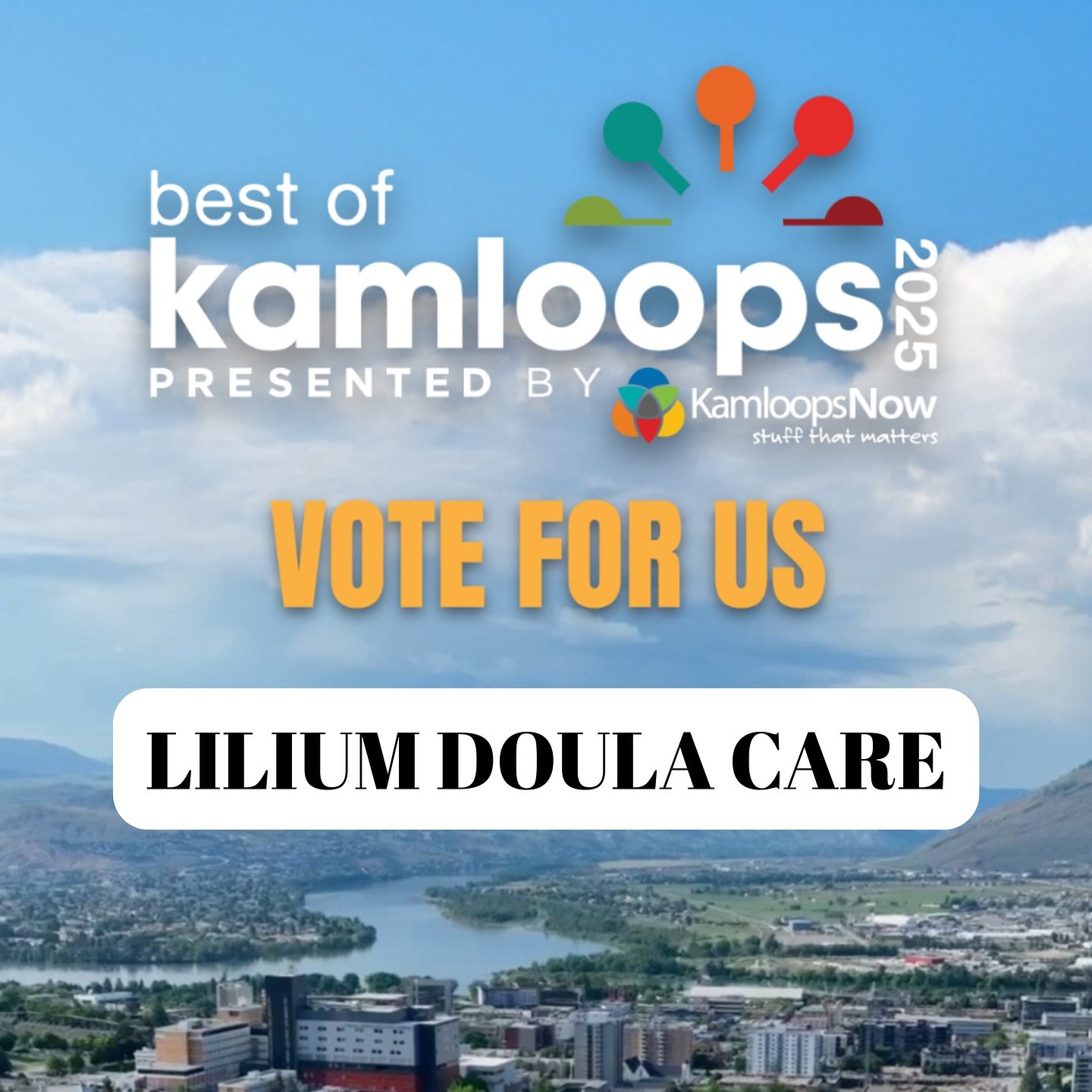 Ahh! Lilium Doula Care as been nominated for Best Doula and Best Prenatal Class in the Best of Kamloops and I&rsquo;m feeling all the feels 🥹 Thank you from the bottom of my heart to everyone who took the time to nominate me, your support means the 