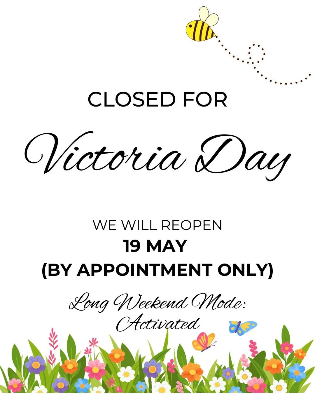 Just a reminder that the Saskatoon SPCA Adoption Centre and Offices will be closed on Monday, May 18 for the Victoria Day long weekend. 🐾

We hope you and your pets enjoy a safe and happy long weekend filled with sunshine, snacks, and extra cuddles.