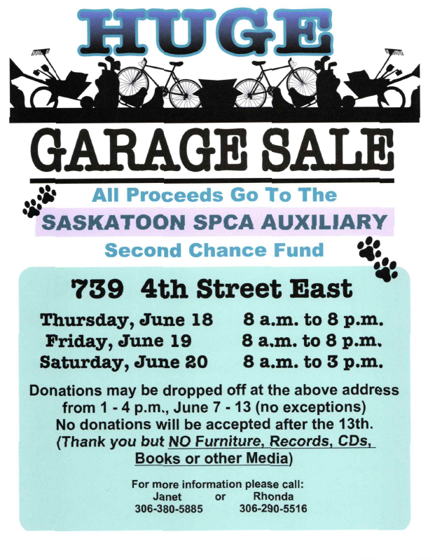 AUXILIARY GARAGE SALE