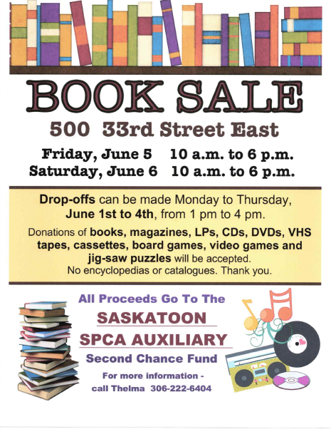 SPCA Auxiliary Book Sale