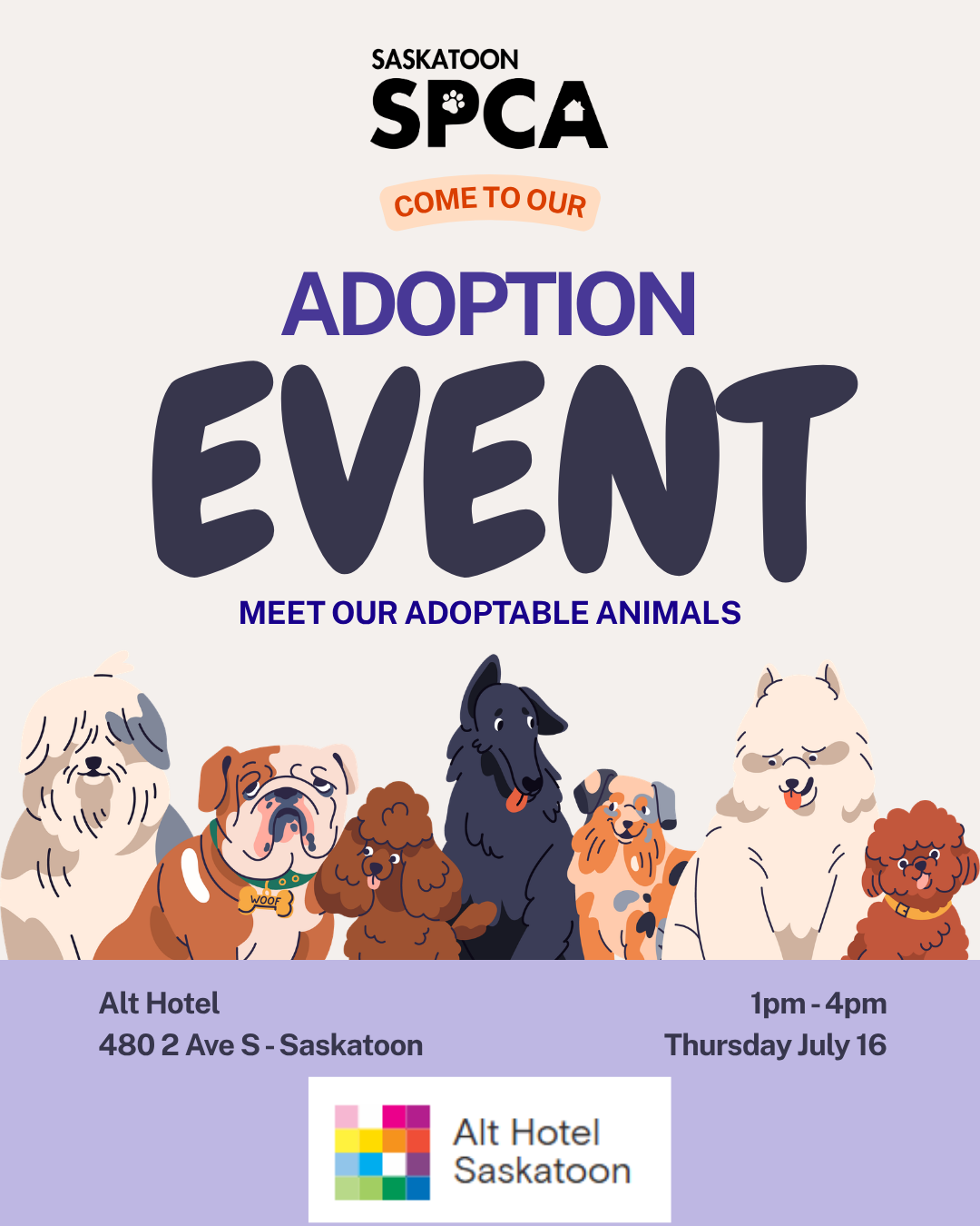 Alt Hotel Adoption Event