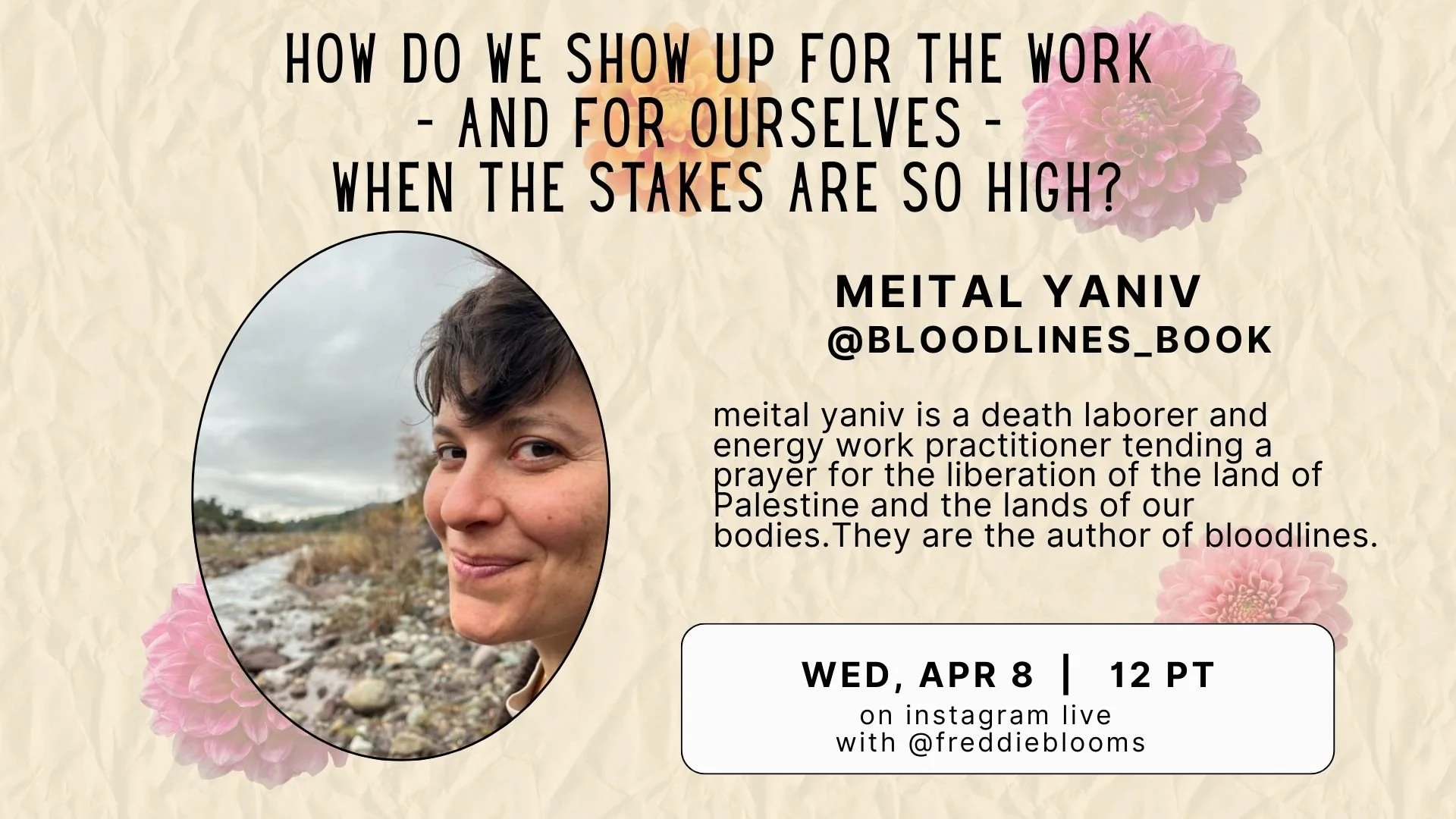 IG Live with meital yaniv