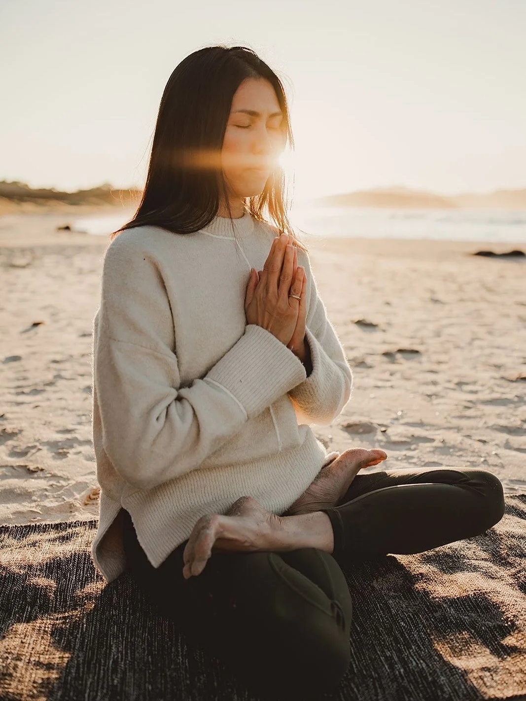 So calming and one of the most beautiful Tāwaharanui sunsets Dee and I could ask for. 
Such a special personal branding shoot combining Yoga and Mediation practise. 

#HolisticEntrepreneur
#NaturalWellness
#WomenInBusiness
#PersonalBranding
#Wellness