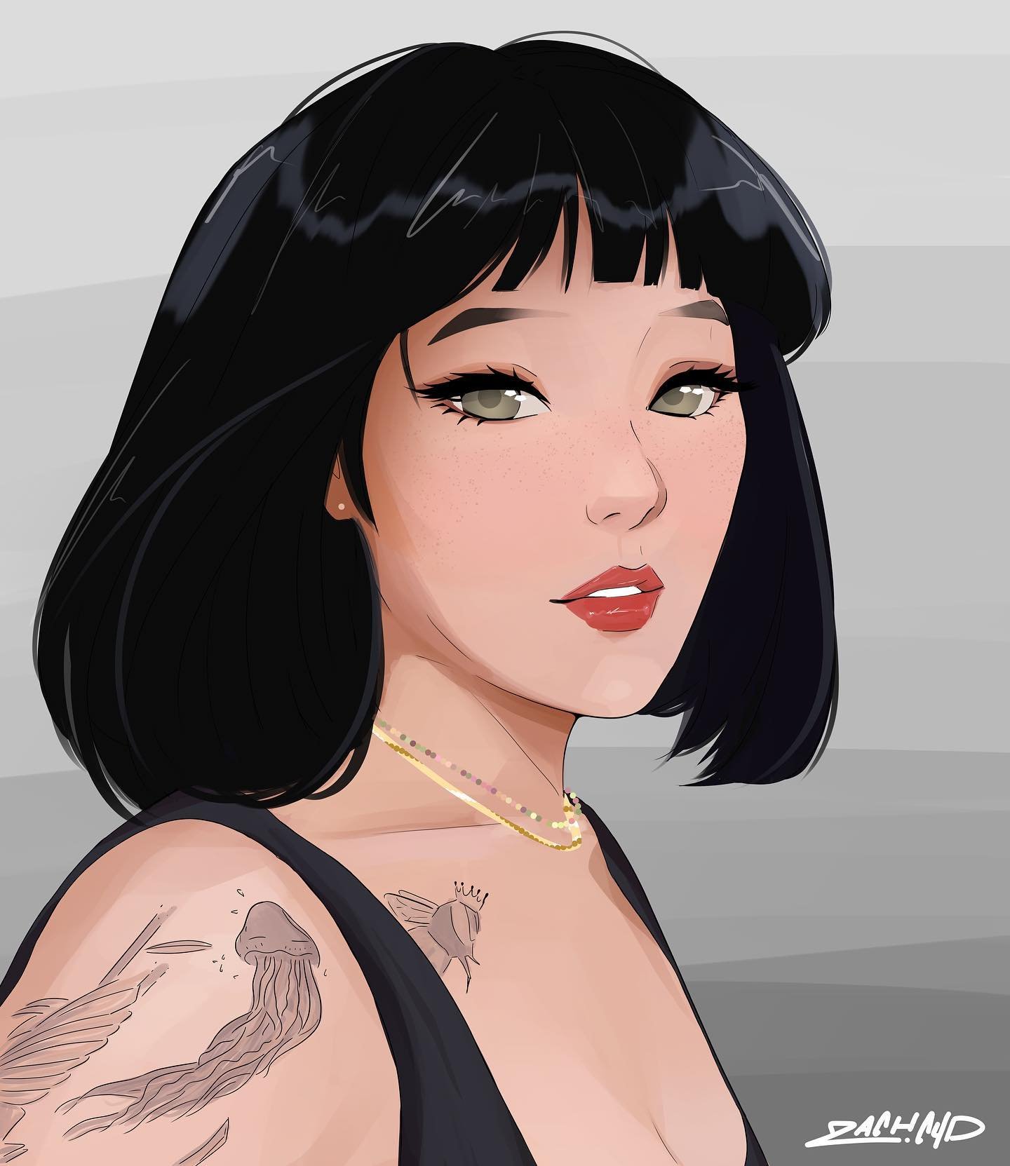 Commission for @miabehr 🙏🏻.
.
.
.
#commission #commissionart #animeartist #animeart #digitalart #digitalillustration #digitaldrawing