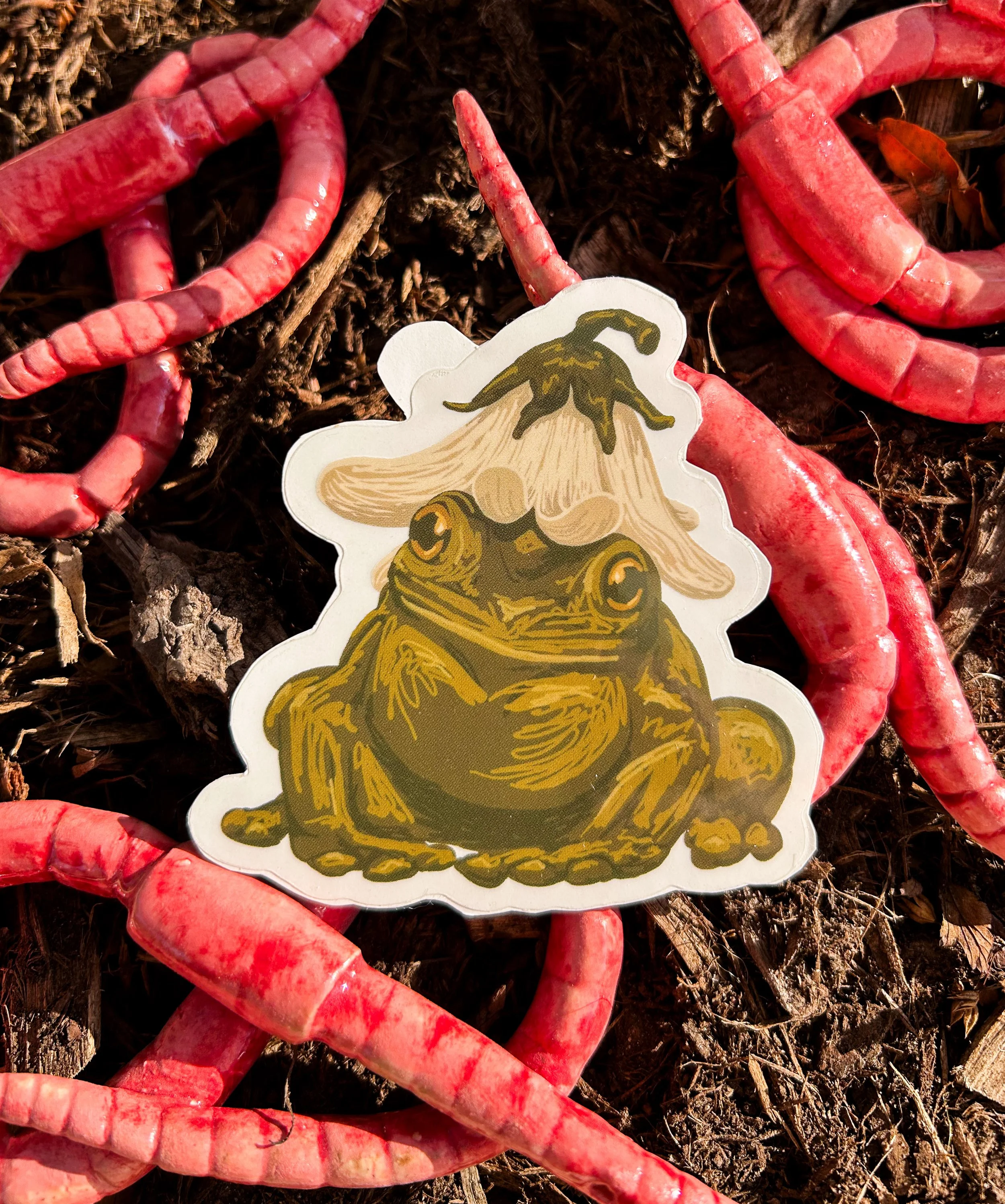 Elmer the Frog Sticker!