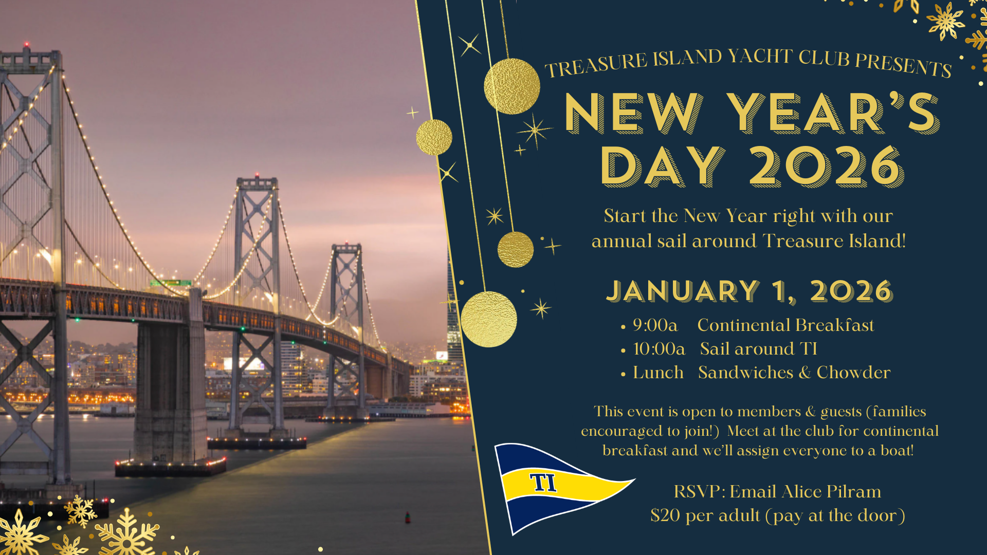 New Years Day Sail Around the Island