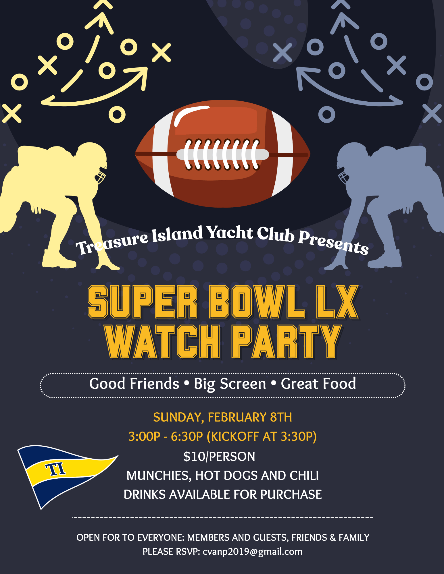 Super Bowl Party & Dinner
