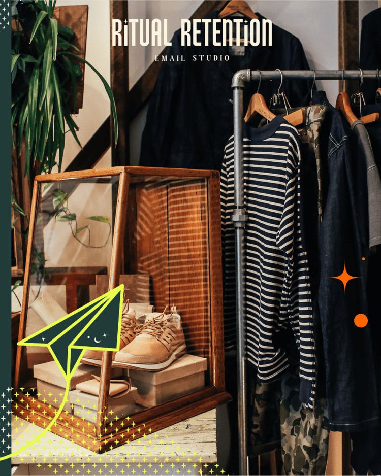 Sustainable Clothing Display Instagram Post