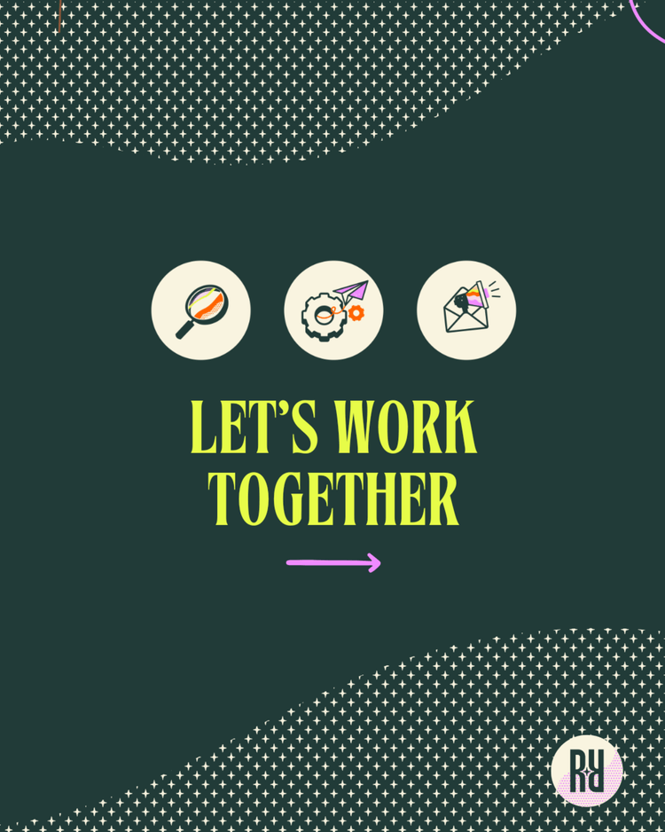 Let's Work Together Instagram Post