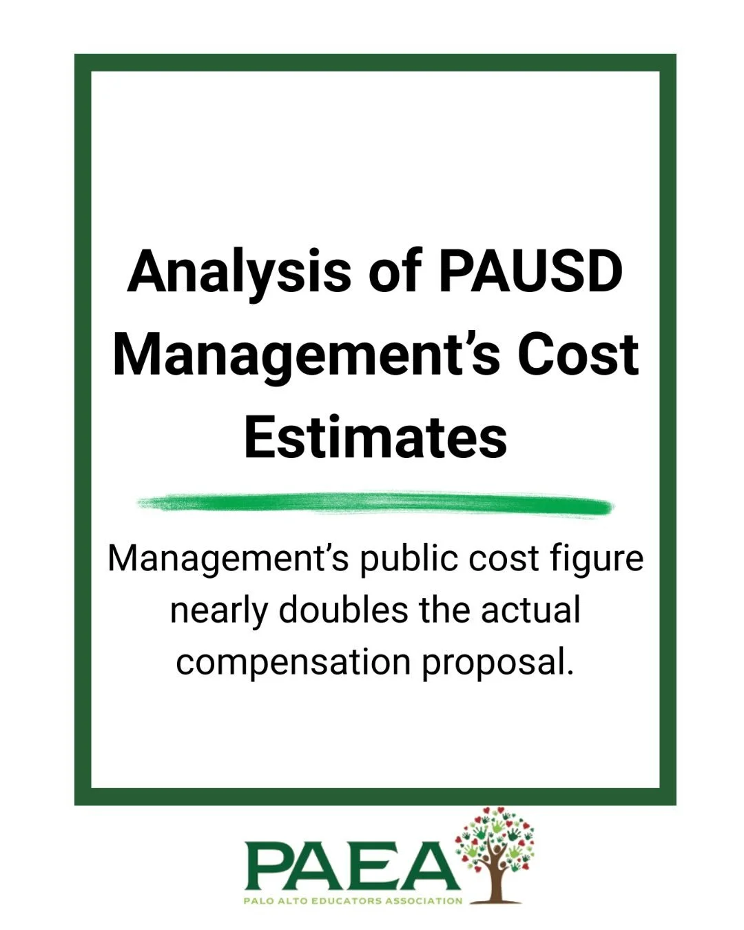 Teachers value accuracy. Does Management?