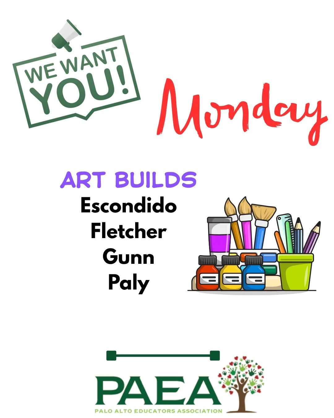 We need teachers, students, parents and community members to stand with teachers this week especially Tuesday as we rally to fully fund our future.  Listen to great music, speeches and rally with teachers at 25 Churchill Tuesday at 5:00. Members reac