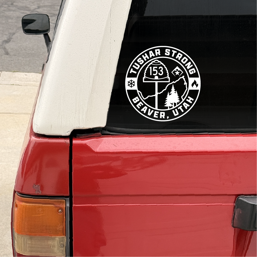 Cottonwood Fire Benefit Sticker