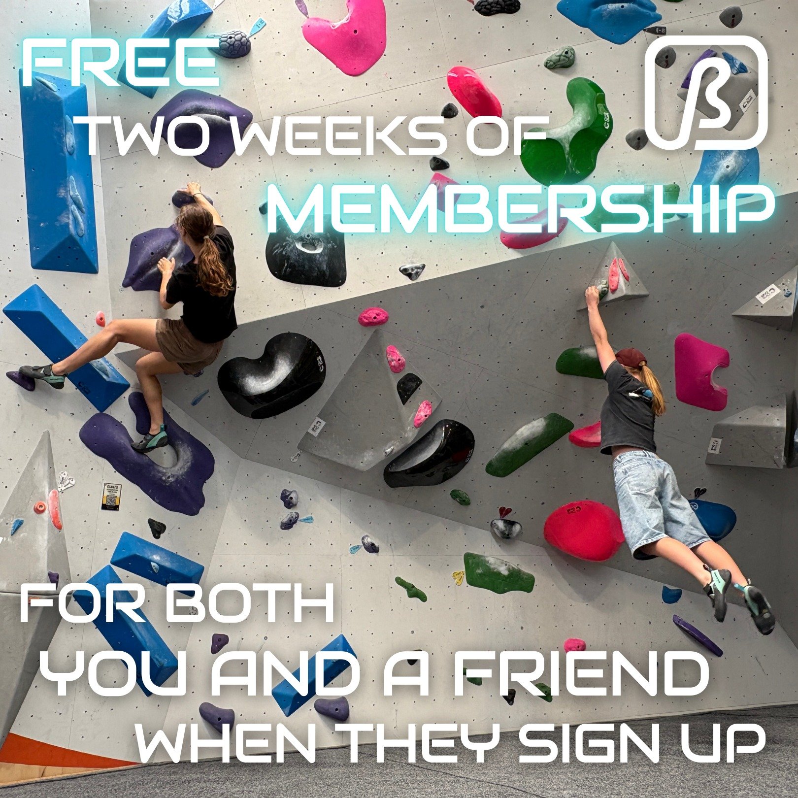 If you're a Beta member, BOTH you and a friend can get TWO WEEKS of membership FREE when your friend signs up for a weekly membership! 😮

Conditions:
-The participant signing up can&rsquo;t have been a member at Beta since the 1st of September
-The 