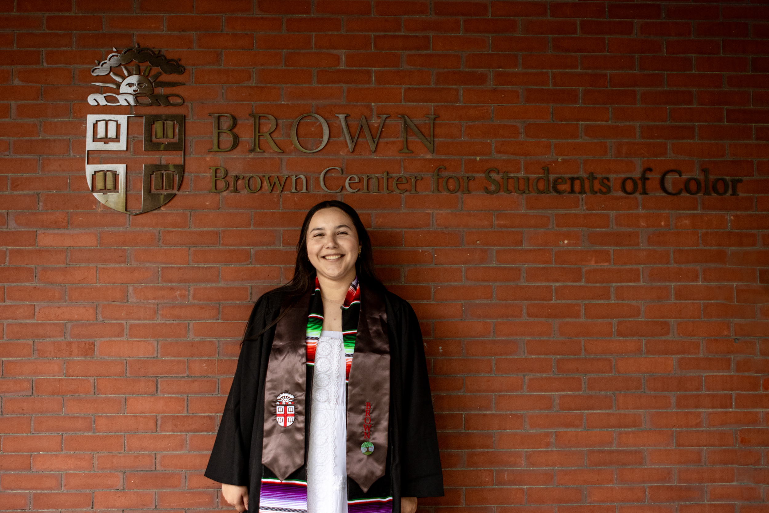 Dulce, Brown University, double concentration in Education and Social Analysis &amp; Research 