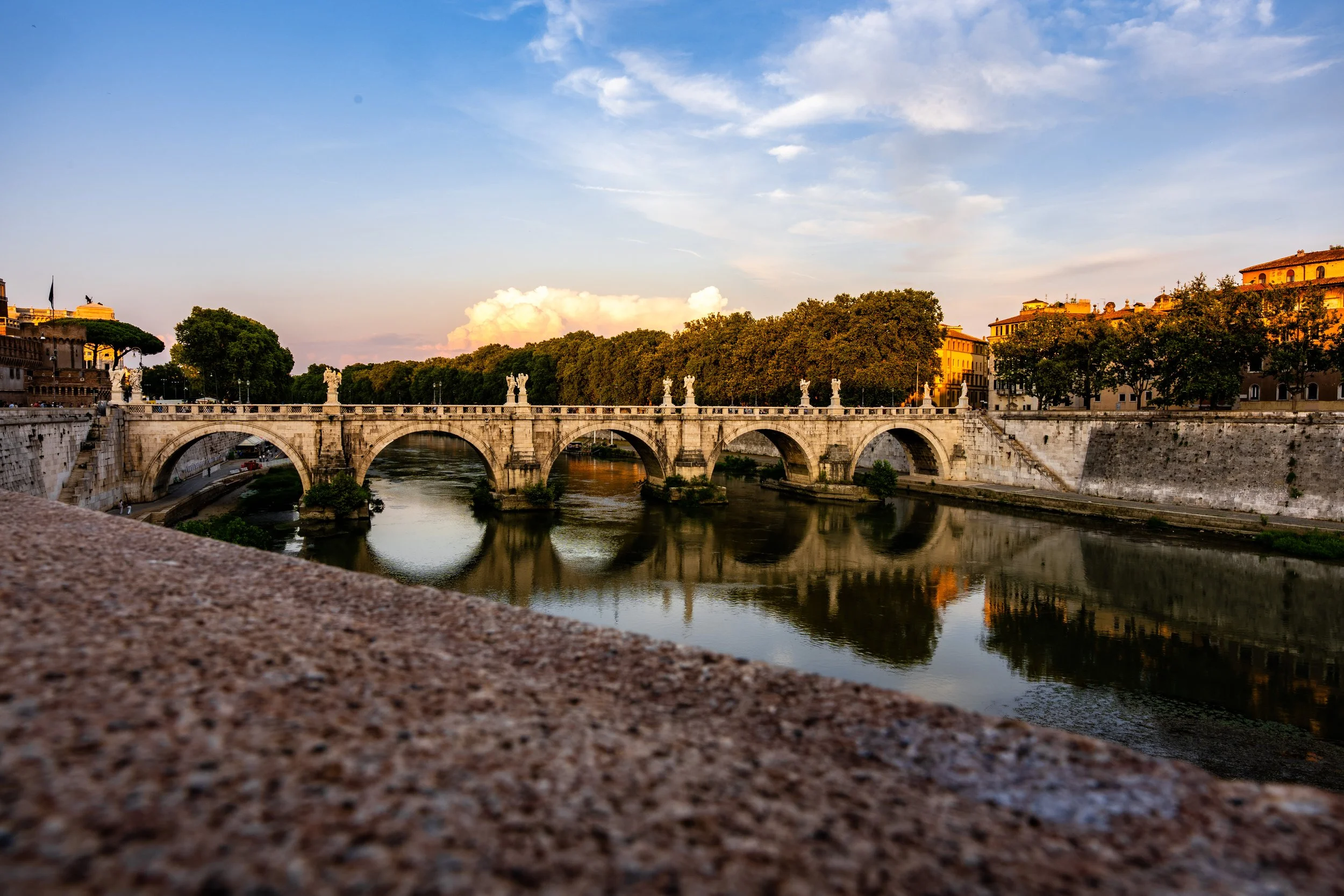 Ponte Sant'Angelo {Bridge of Saint Angelo}
Rome, Italy