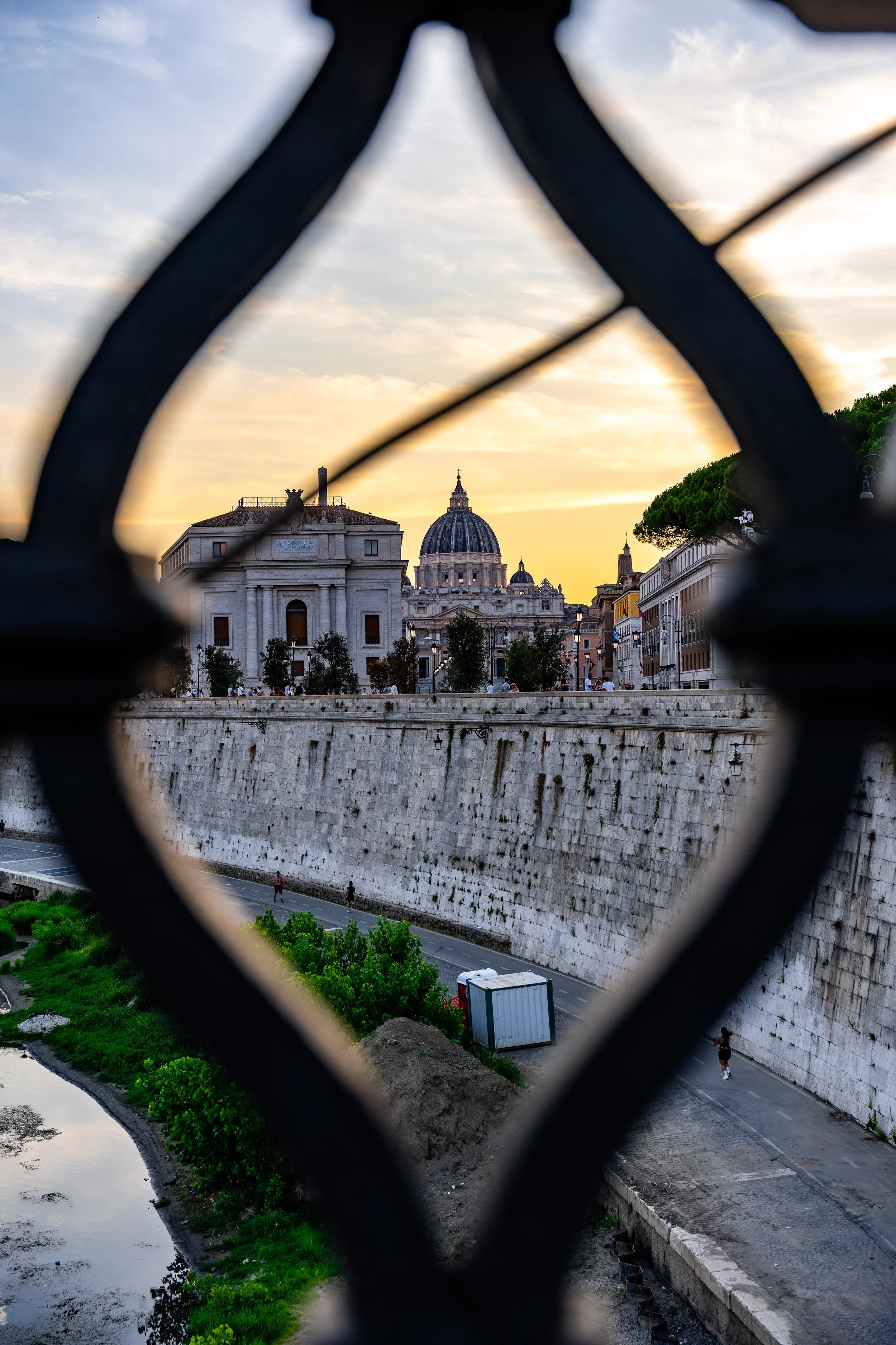 Vatican City from Ponte Sant'Angelo
Vatican City, Rome, Italy