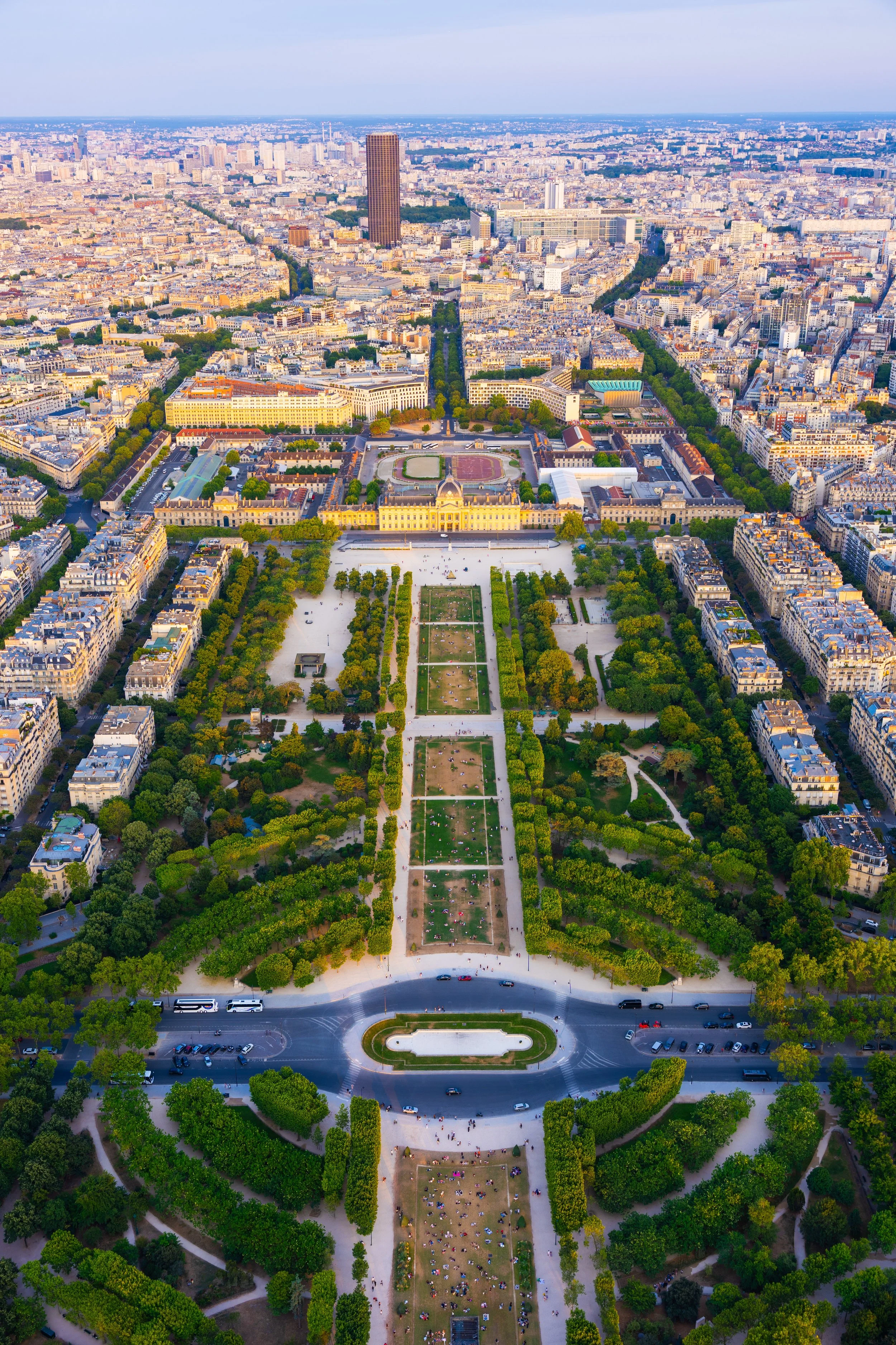 Champ-de-Mars from the Eiffel Tower
Paris, France