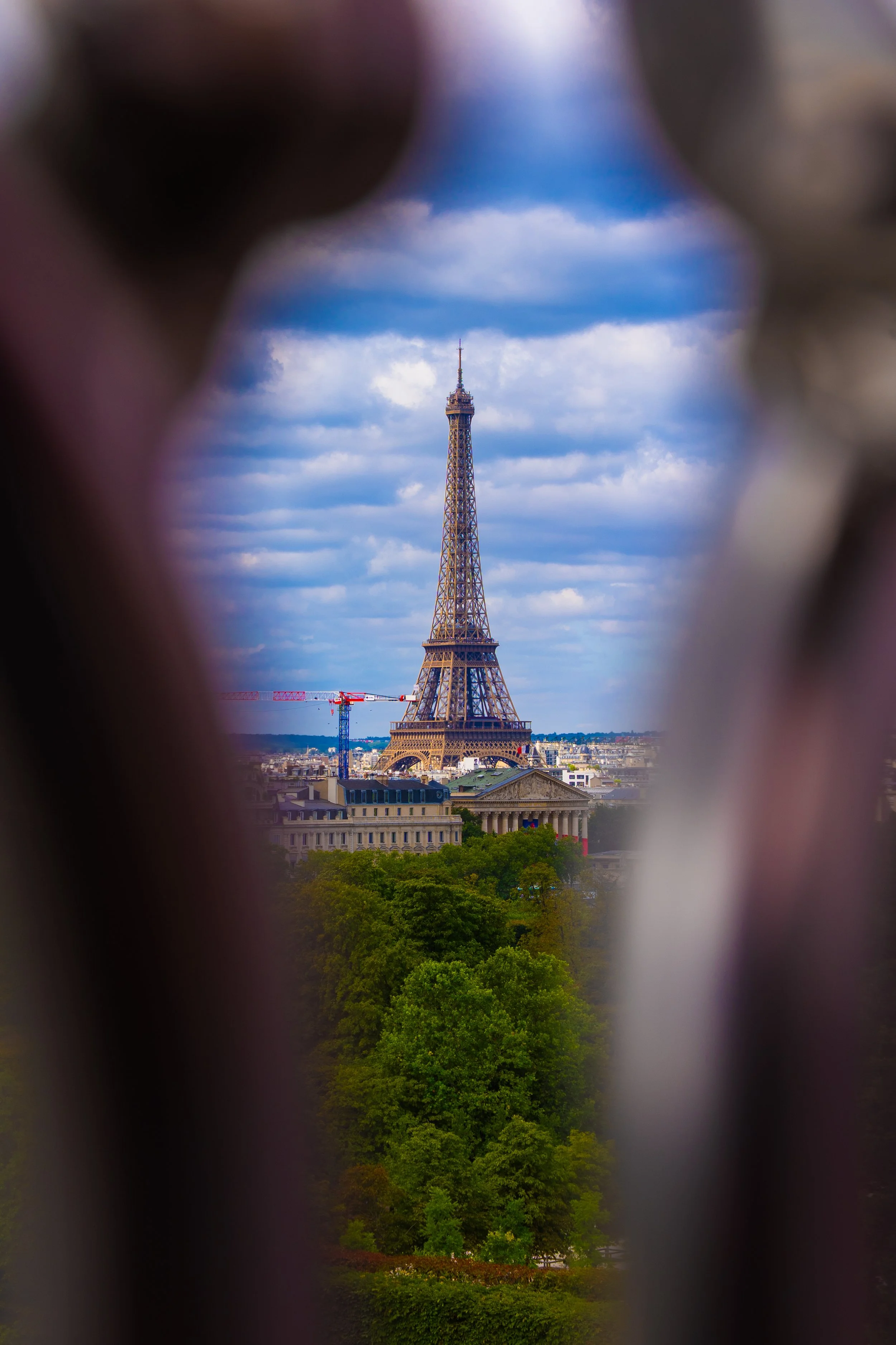 Eiffel Tower taken from the Roue de Paris
Paris, France