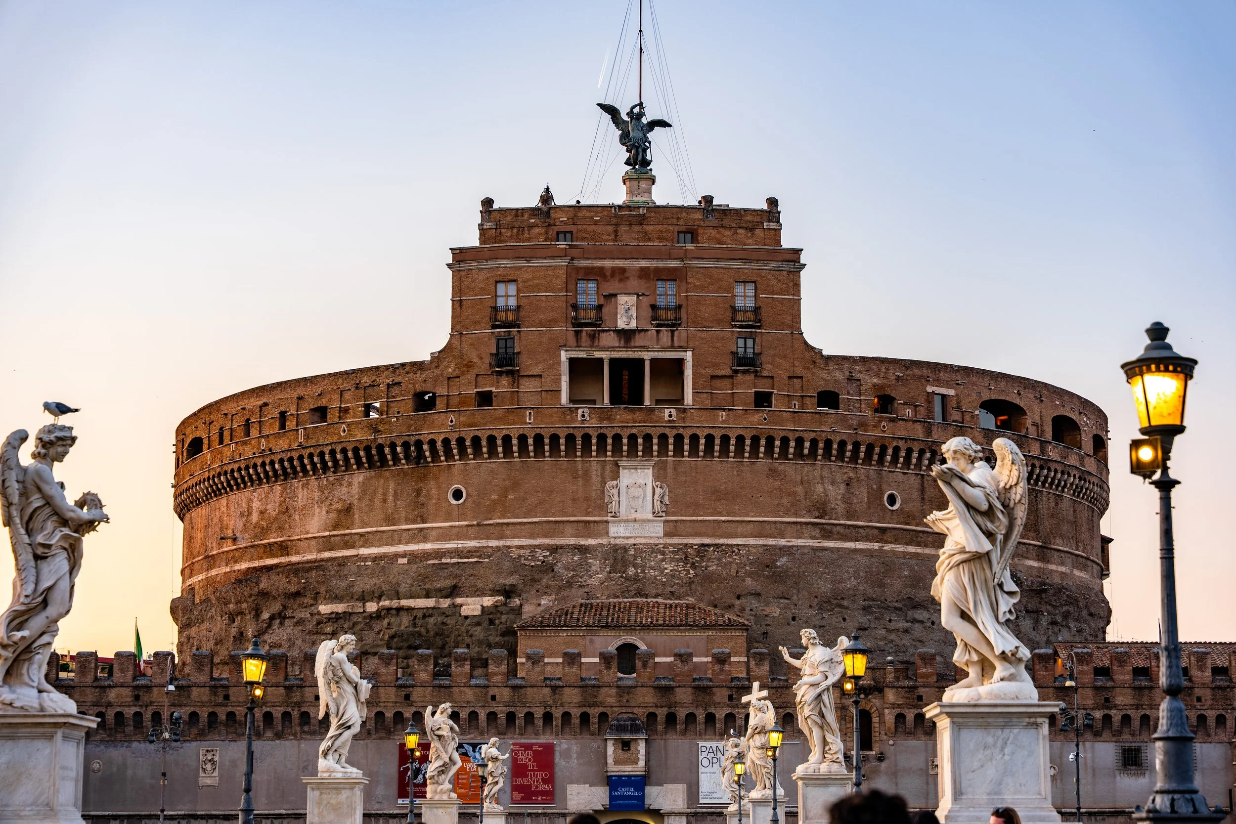 Castel Sant'Angelo {Castle of Saint Angelo}
Rome, Italy