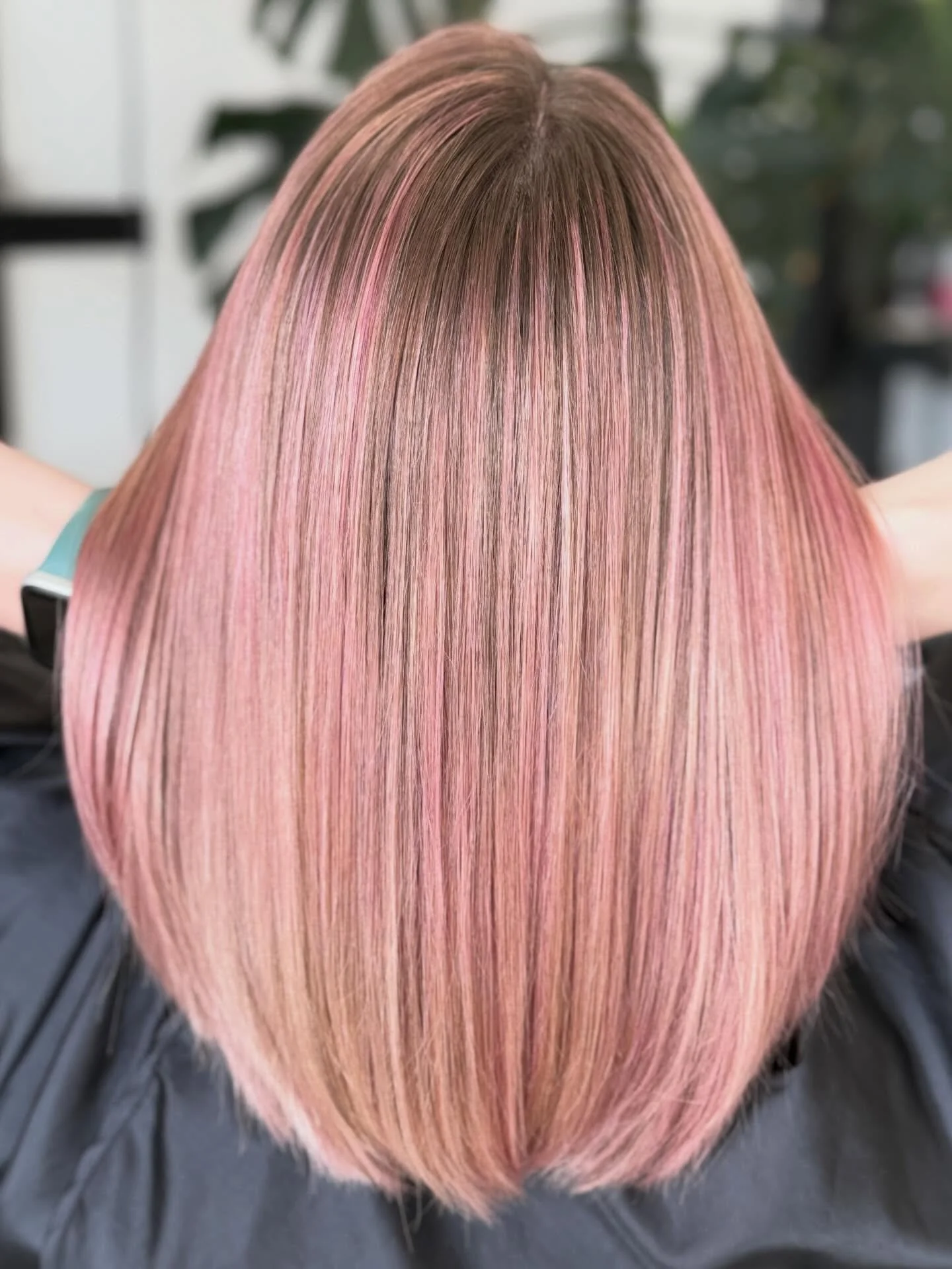 Cotton candy dreams over here. This amazing lady typically gets highlights with an ash toner. Today we went for a completely different vibe and we are loving it!! 

ORB Hair Co. to create. 

@schwarzkopfcan  to lift and tone.

@bobbypinsandroses  han