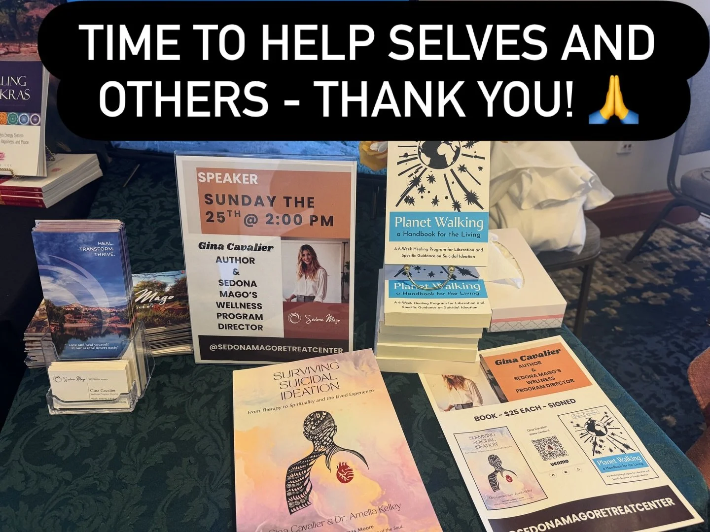 We are at Soul Search in Scottsdale at the Embassy Suites with a glorious amount of healers, practitioners, and lovely beings working their tails off to do their passions and to help others. Join the circle where you can - take care of self, give bac