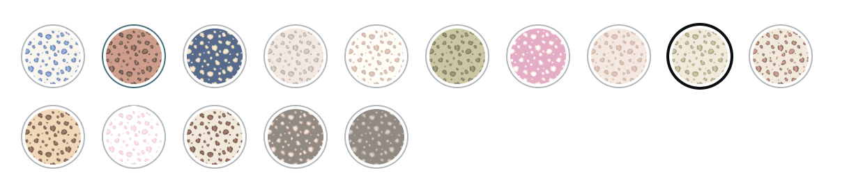 leopard spots animal print in many soft colors