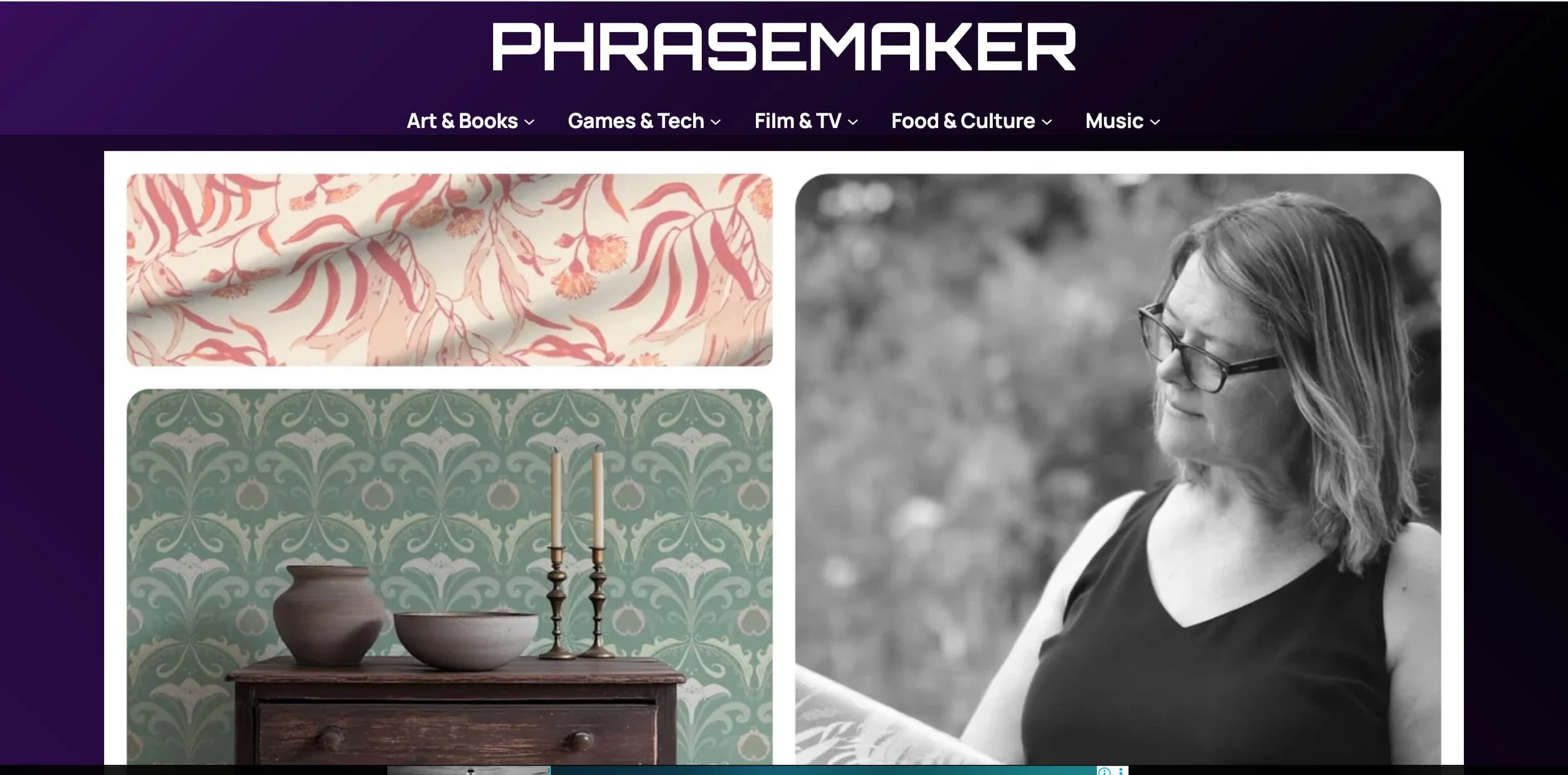 Bern Meagher from Bern Meagher Designs chats about designing for wallpaper and the world of Surface Pattern Design