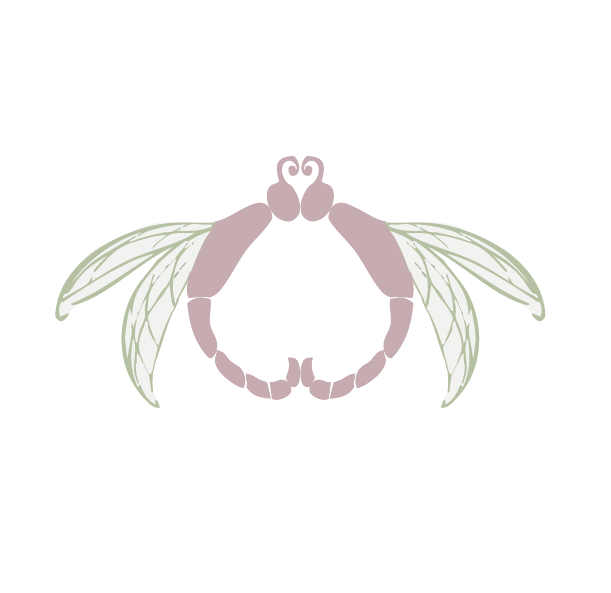 image of dragonfly from lilies and dragonflies design