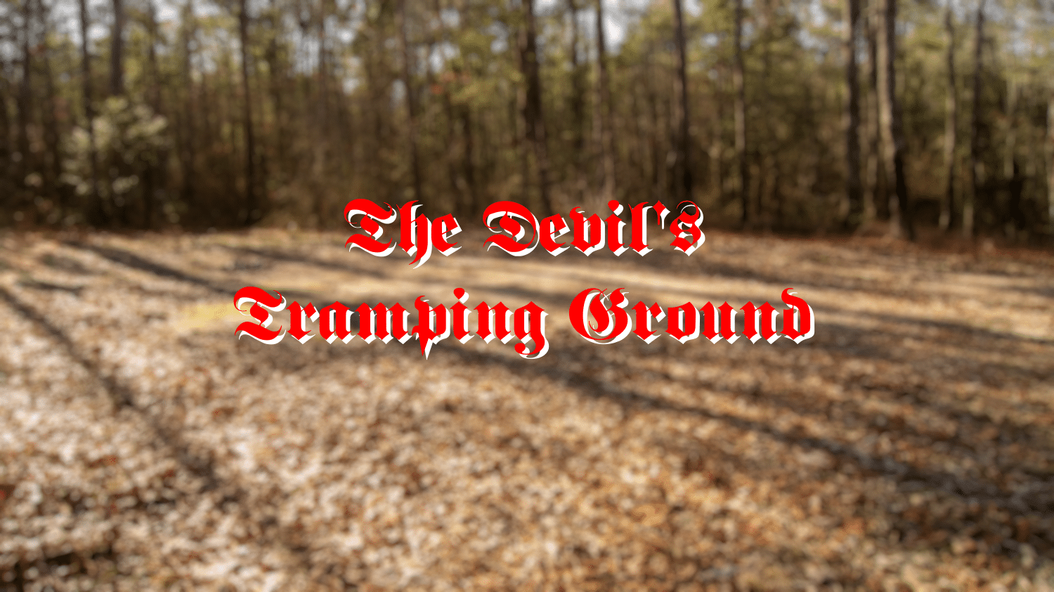 The Devil’s Tramping Ground: Fact, Fiction, or Footsteps of Evil?