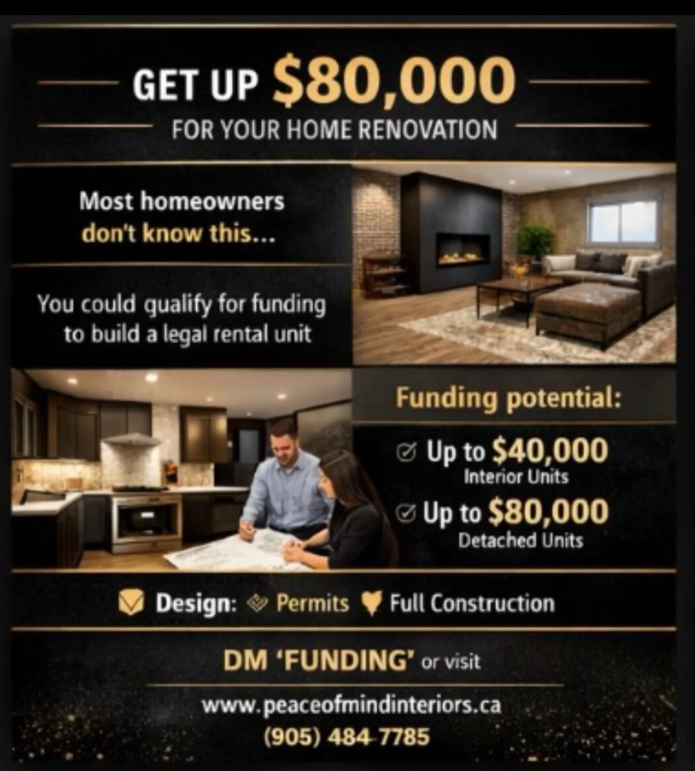 💰 GET UP TO $80,000 FOR YOUR HOME RENOVATION

Most homeowners don&rsquo;t know this&hellip;

You could qualify for funding to build a legal rental unit in your home.

🏡 Basement apartments
🏡 Garden suites
🏡 In-law units

💵 Funding potential:
✔️ 