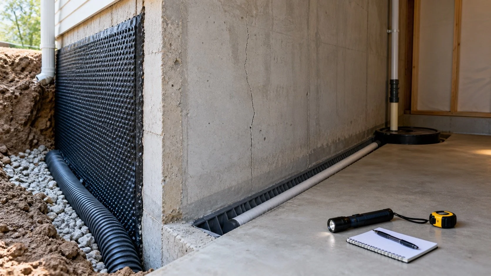 Interior vs Exterior Basement Waterproofing: What Oakville Homeowners Should Know
